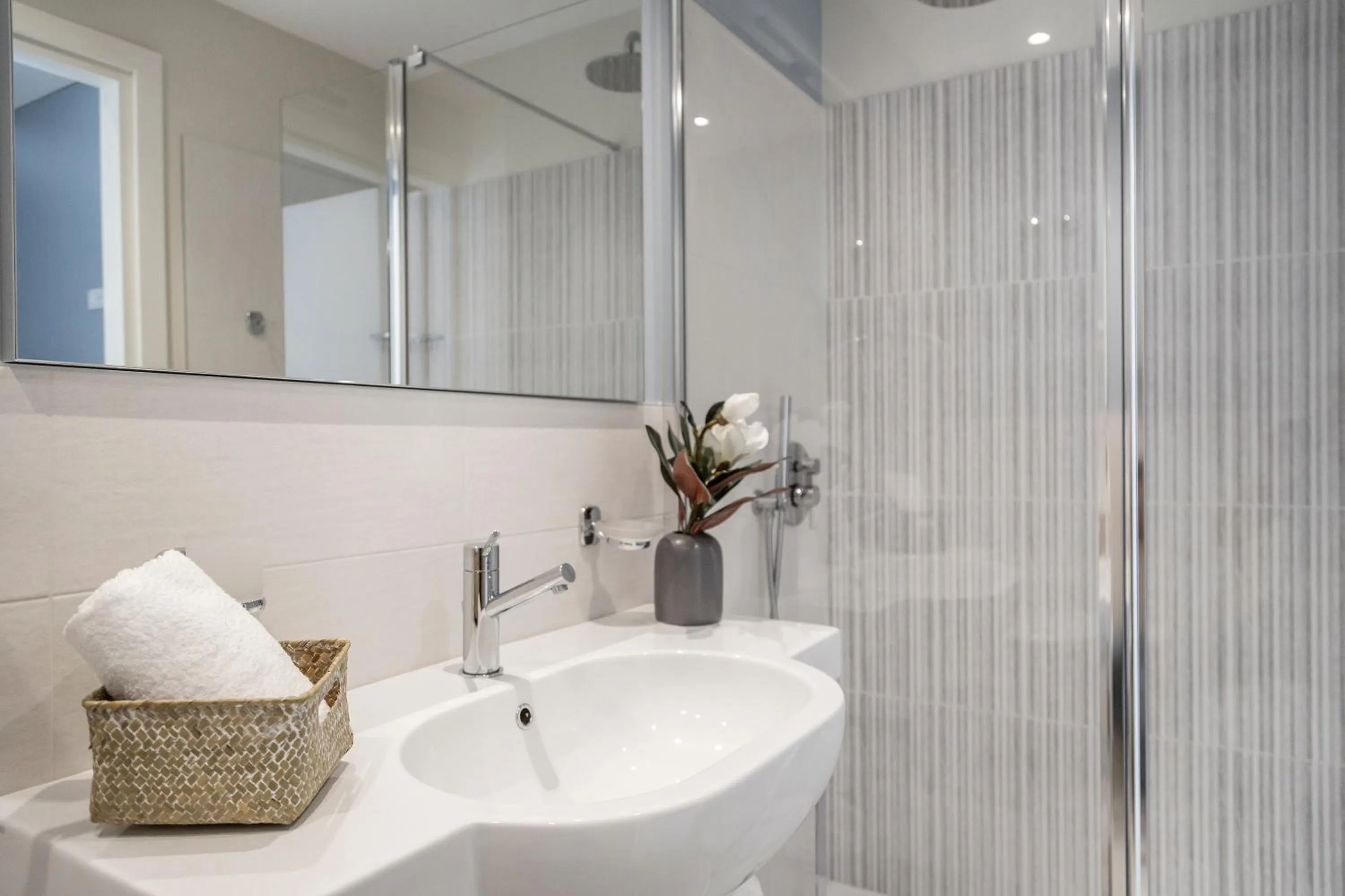 Bathroom in Hotel Amburgo