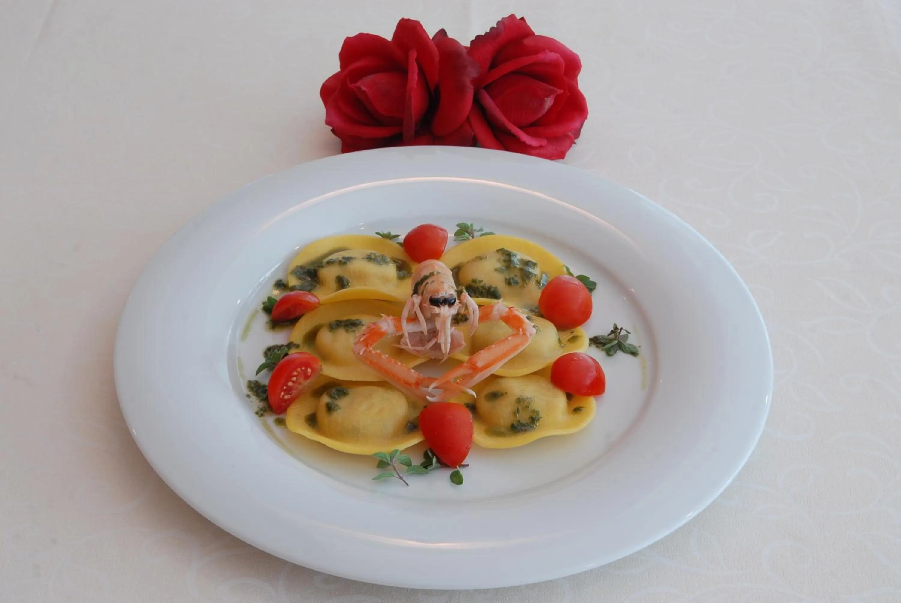 Food close-up in Hotel Amburgo