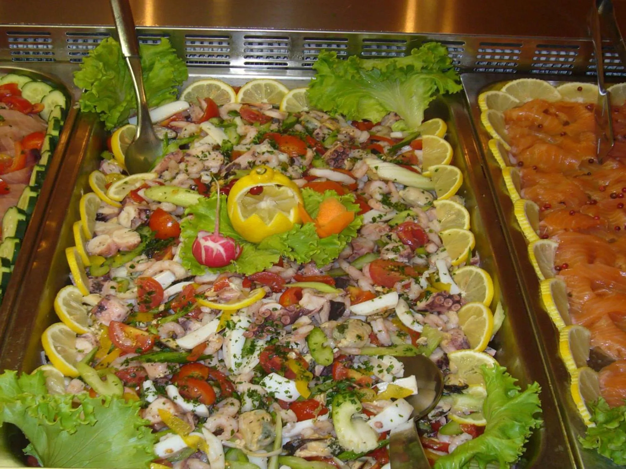 Food close-up in Hotel Amburgo