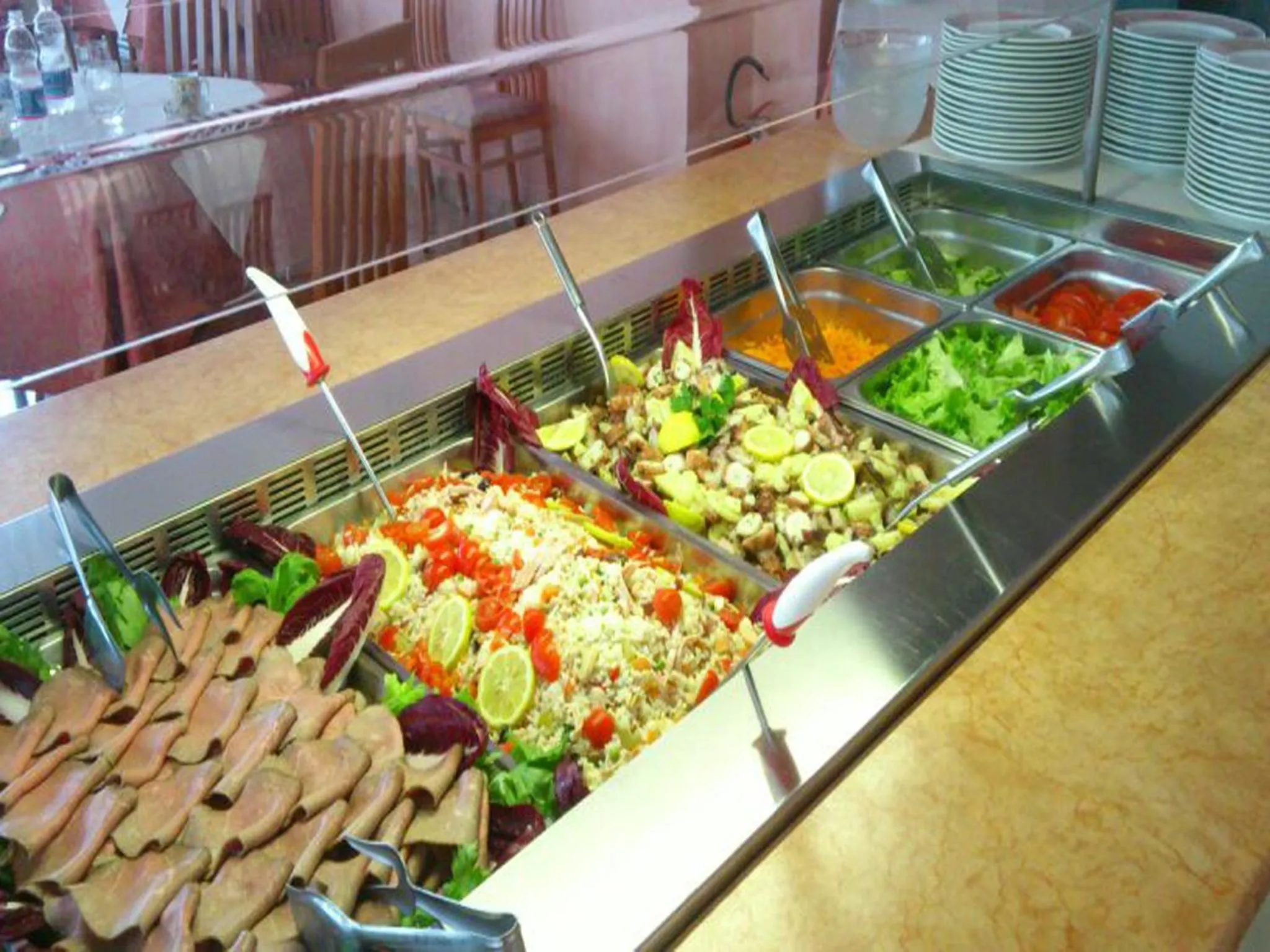 Food close-up in Hotel Amburgo