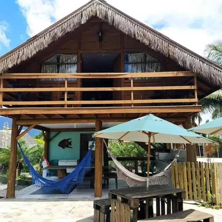 Balcony/Terrace in Pousada Rancho do Nhesko