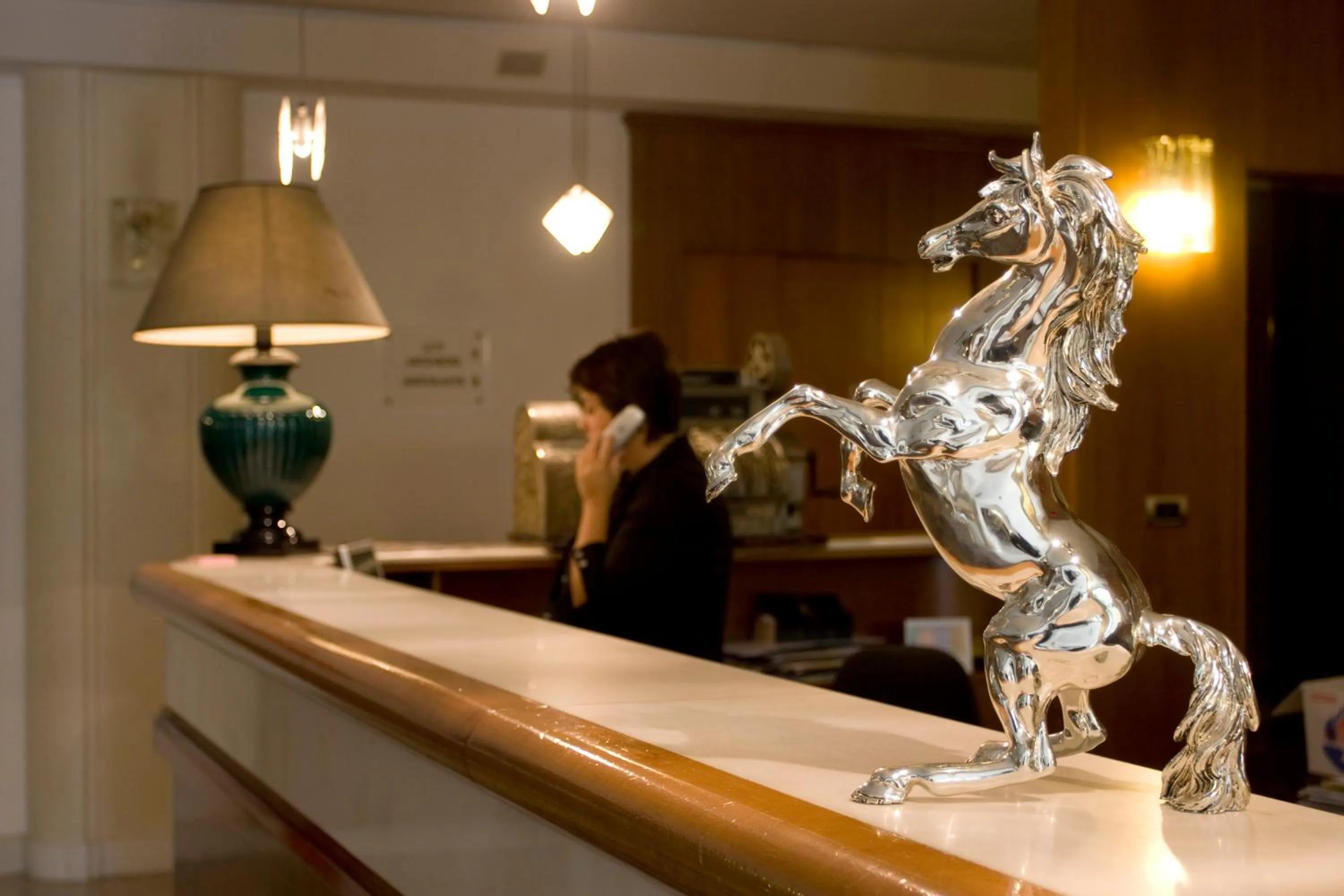 Lobby or reception in Hotel Bassetto