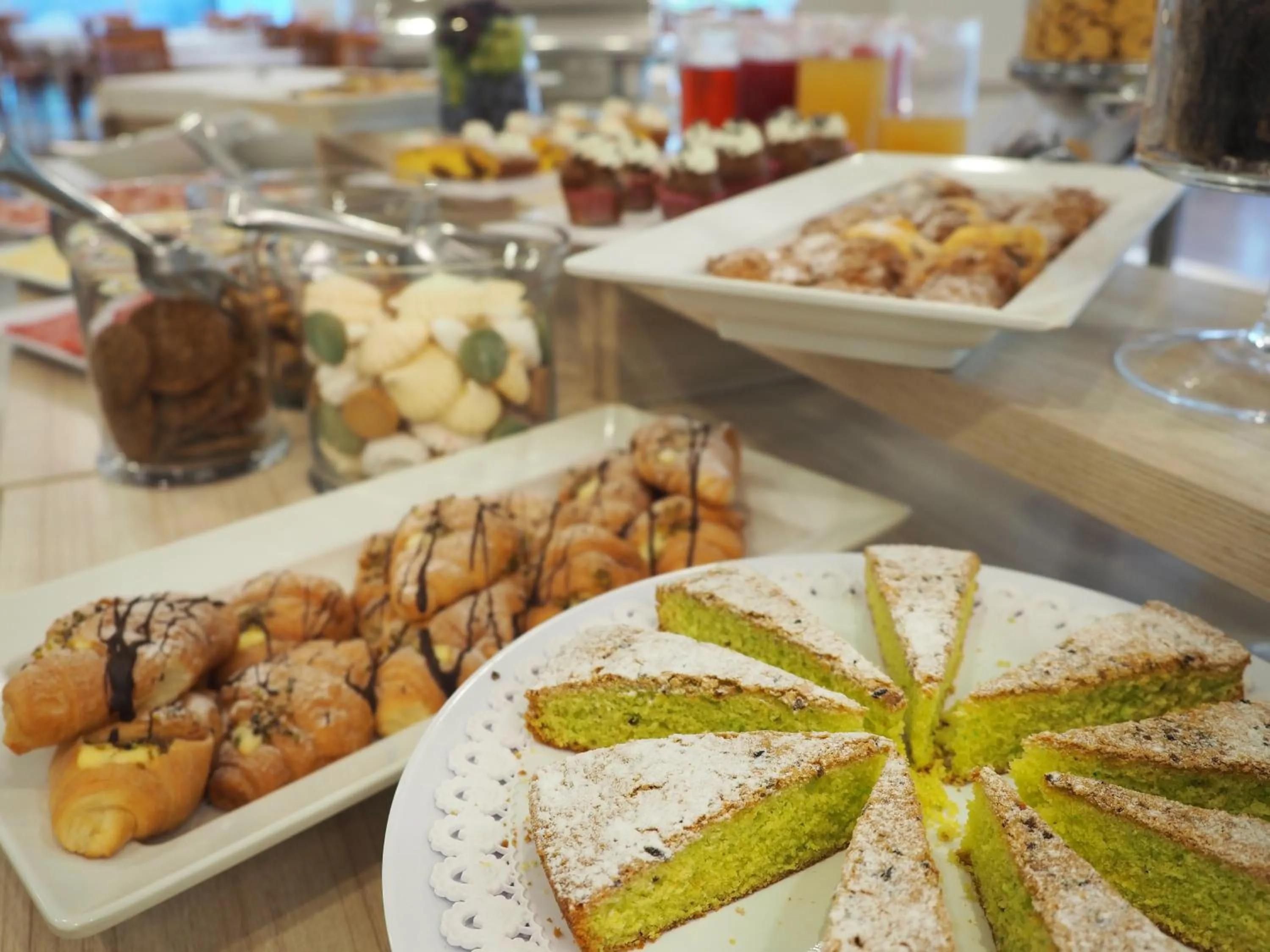 Continental breakfast in Michelangelo Cesenatico