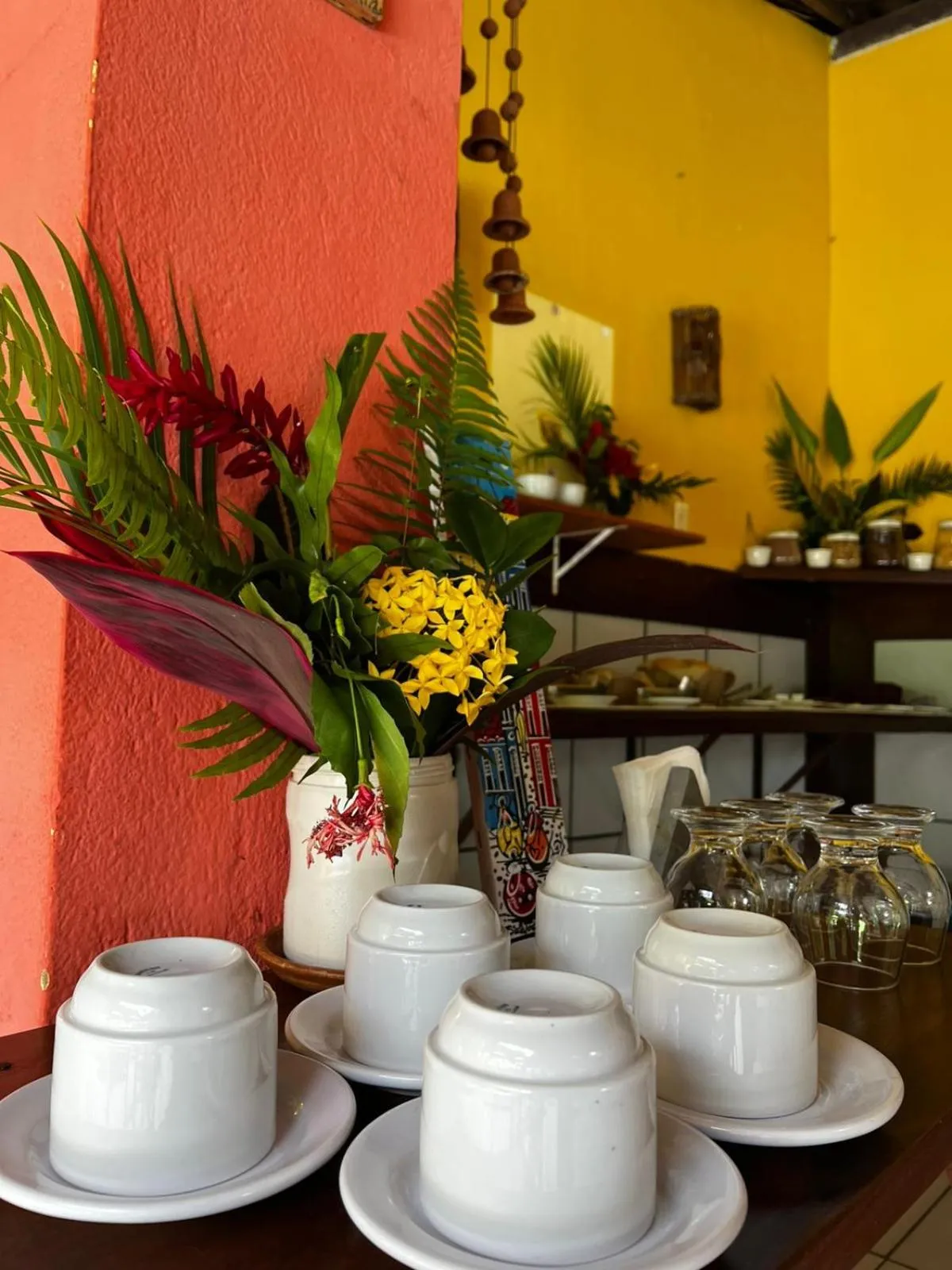 Breakfast in Pousada Canto De Imbassai