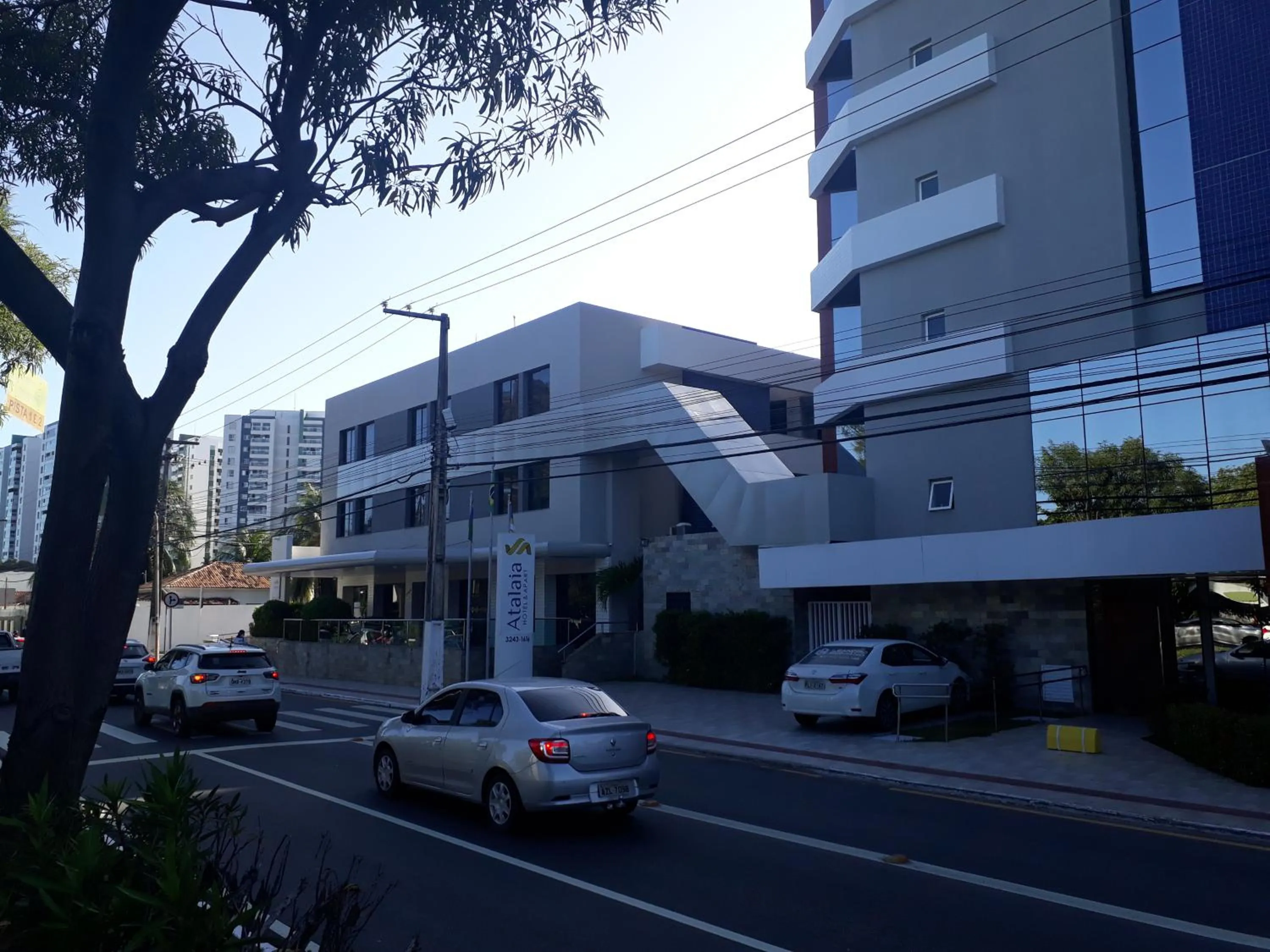 Facade/entrance in Atalaia Apart Hotel