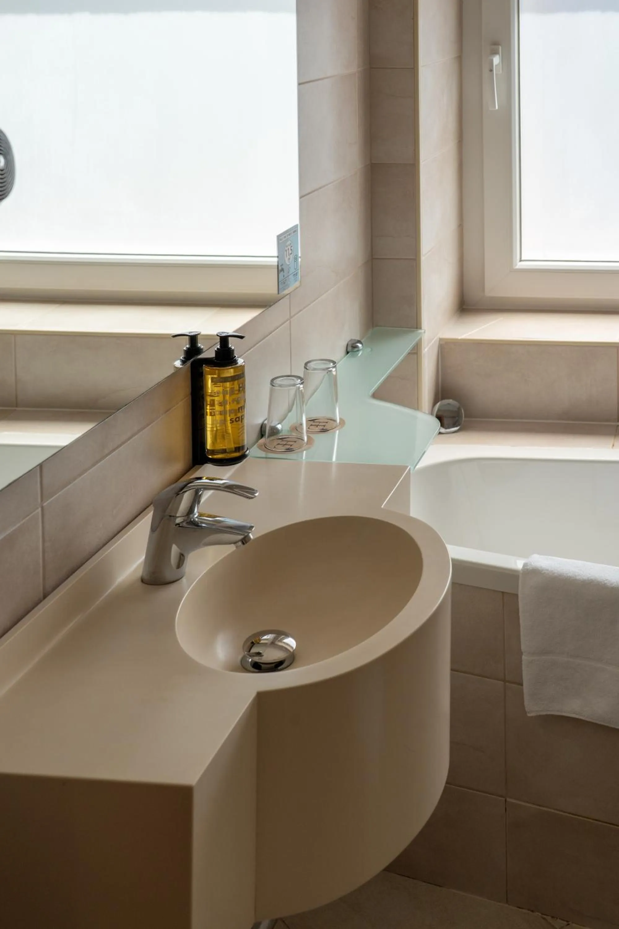 Bathroom in Hotel Piramida