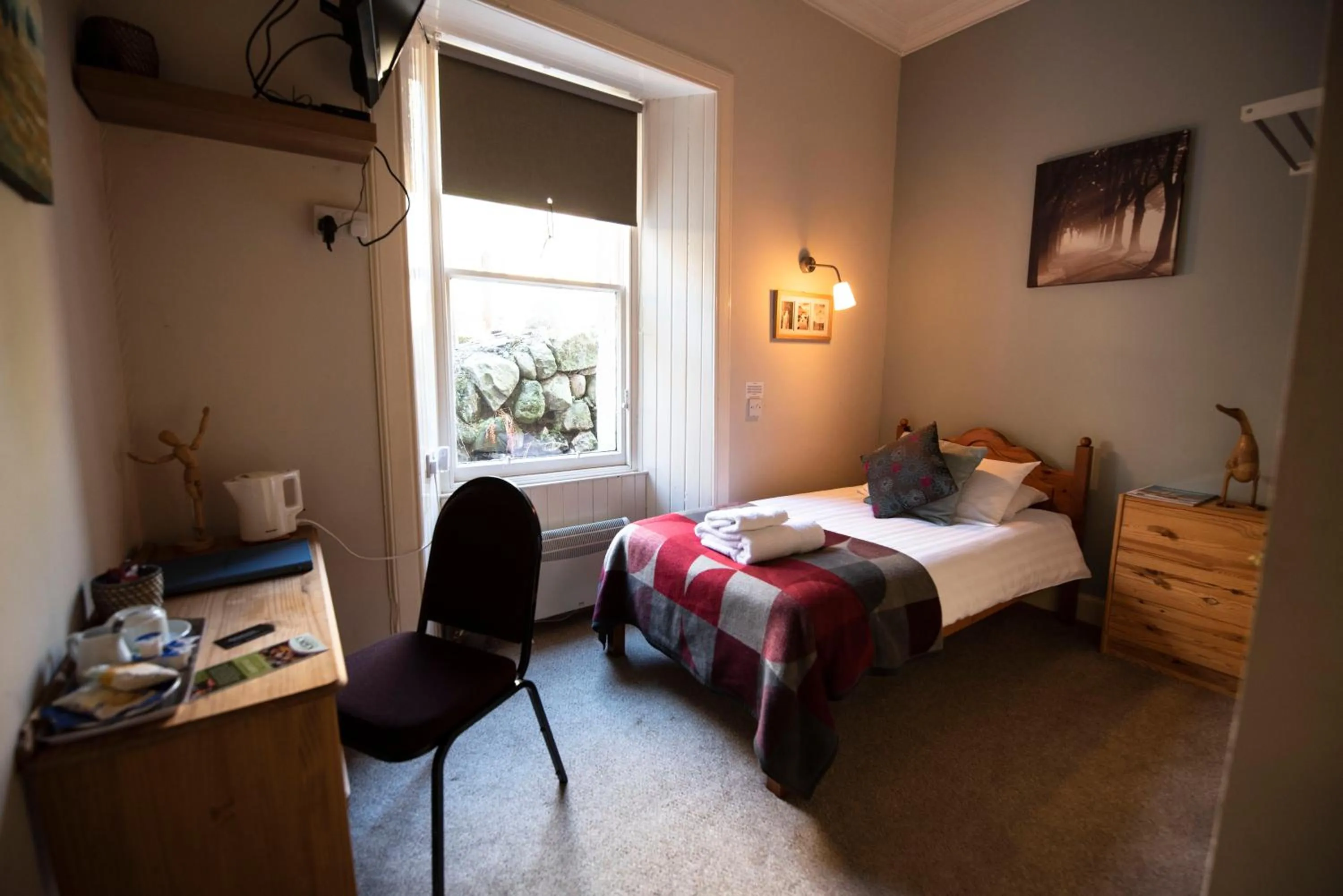 Bed in The Kirkmichael Hotel