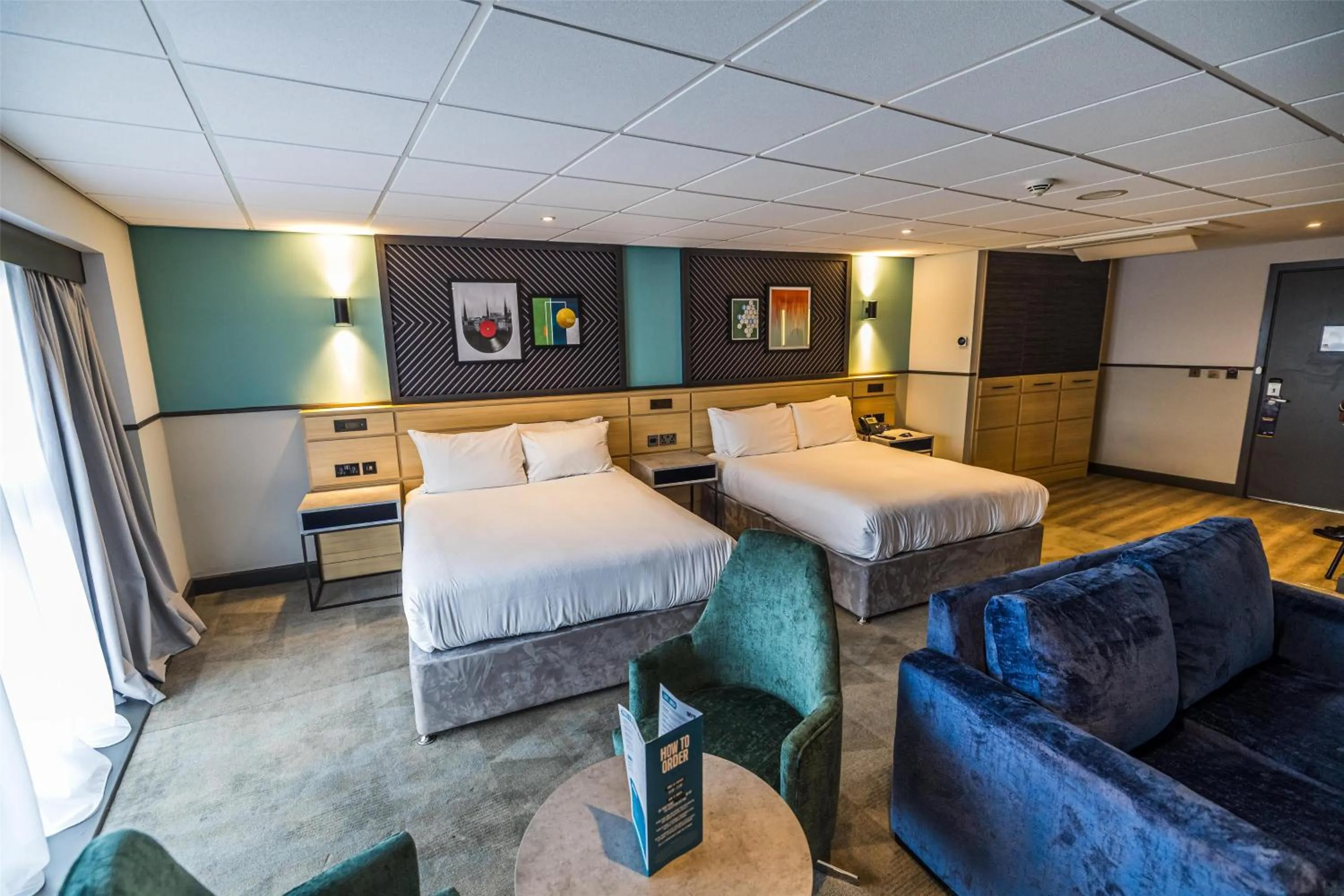 Bed in DoubleTree by Hilton Coventry Building Society Arena