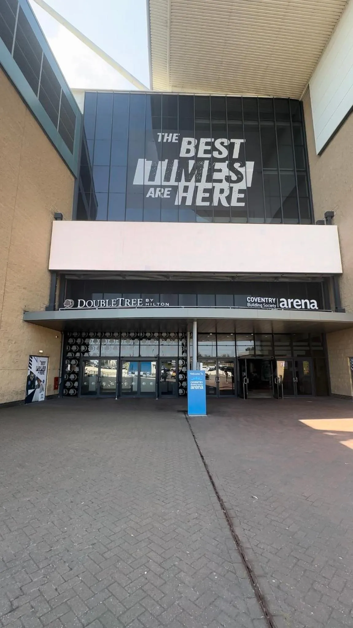 Property building in DoubleTree by Hilton Coventry Building Society Arena