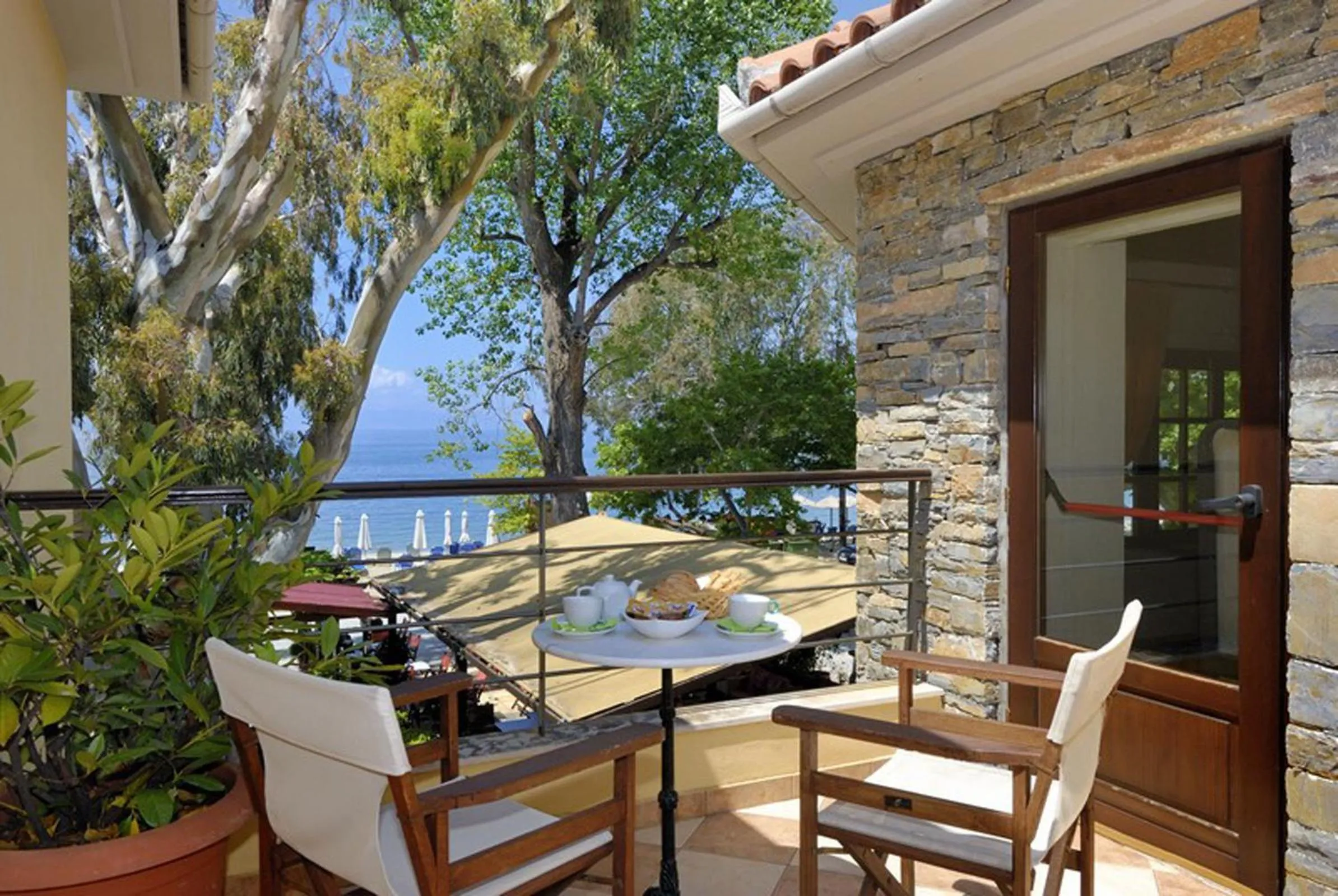 Balcony/Terrace in Enalion Hotel