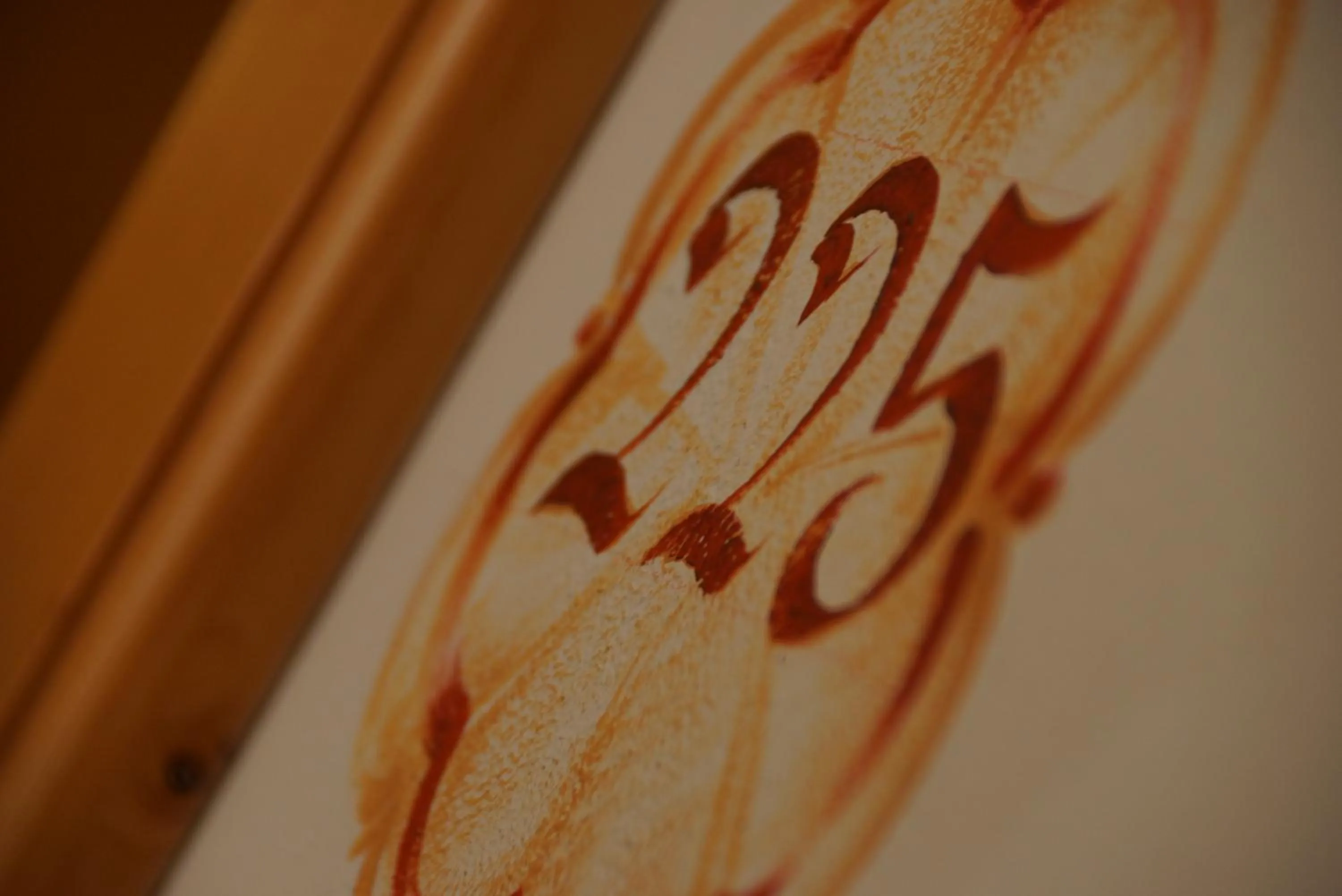 Decorative detail in Residence Baita Antlia