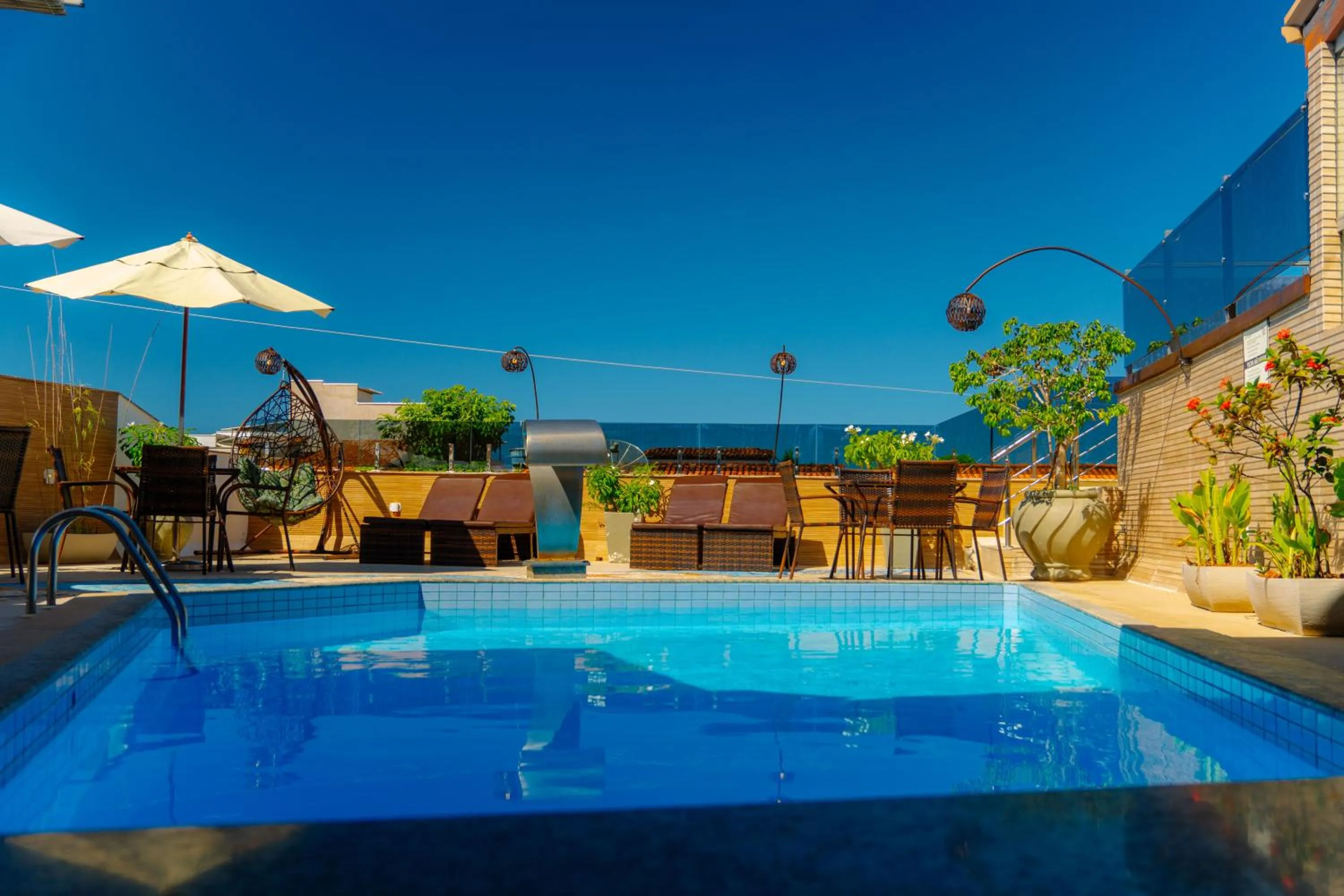 Swimming pool in Rede Andrade Terra Brasil