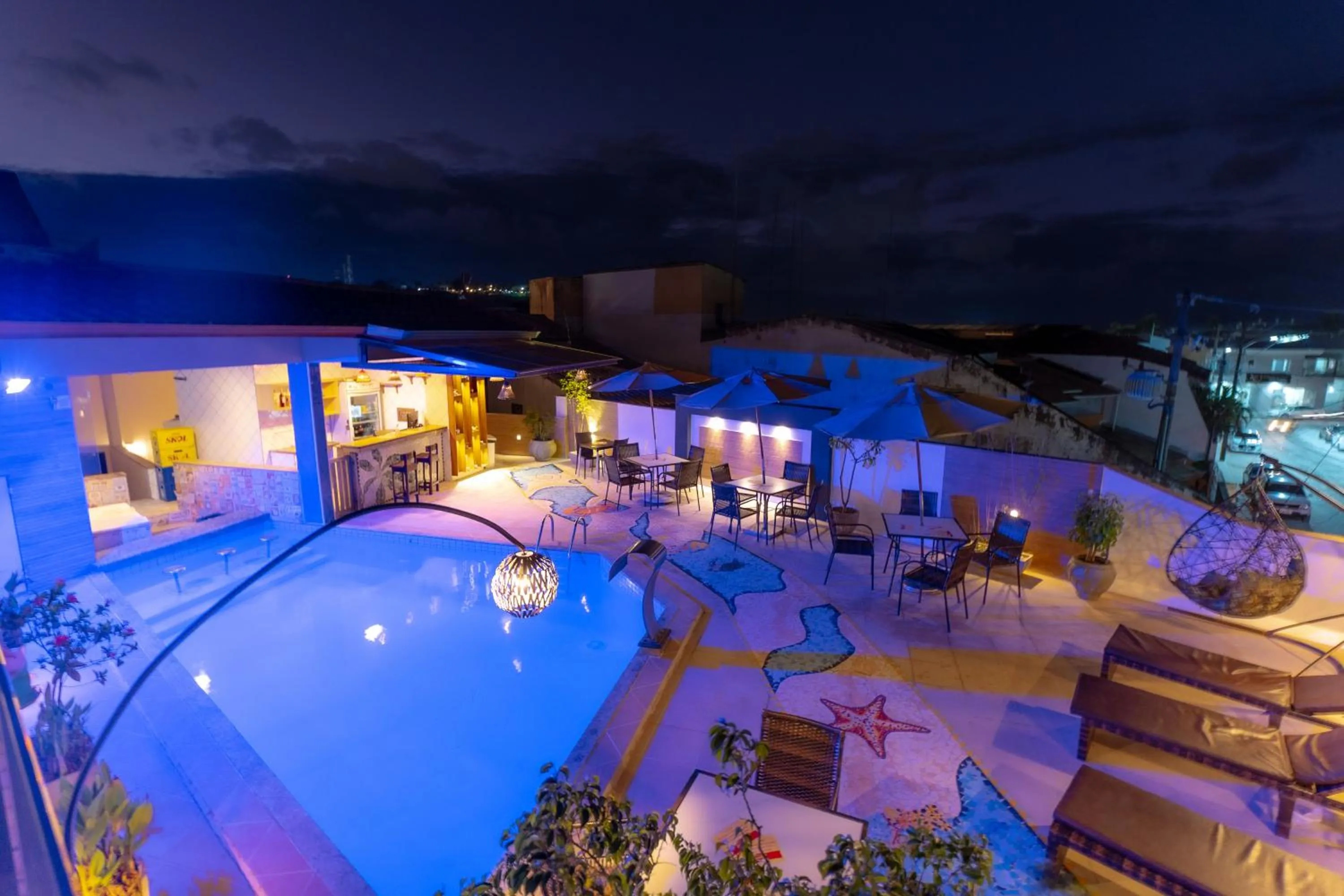 Swimming pool in Rede Andrade Terra Brasil