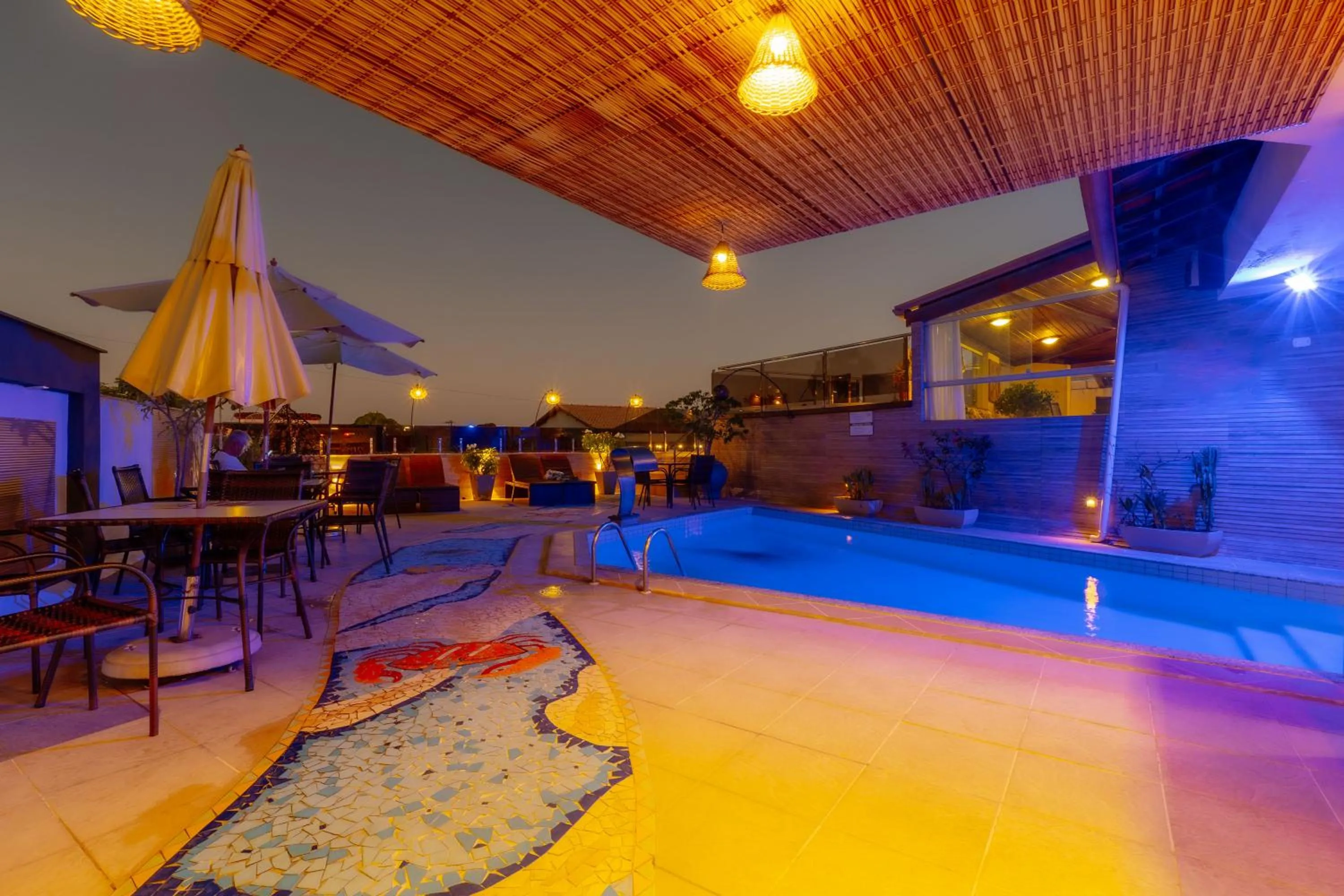 Swimming pool in Rede Andrade Terra Brasil