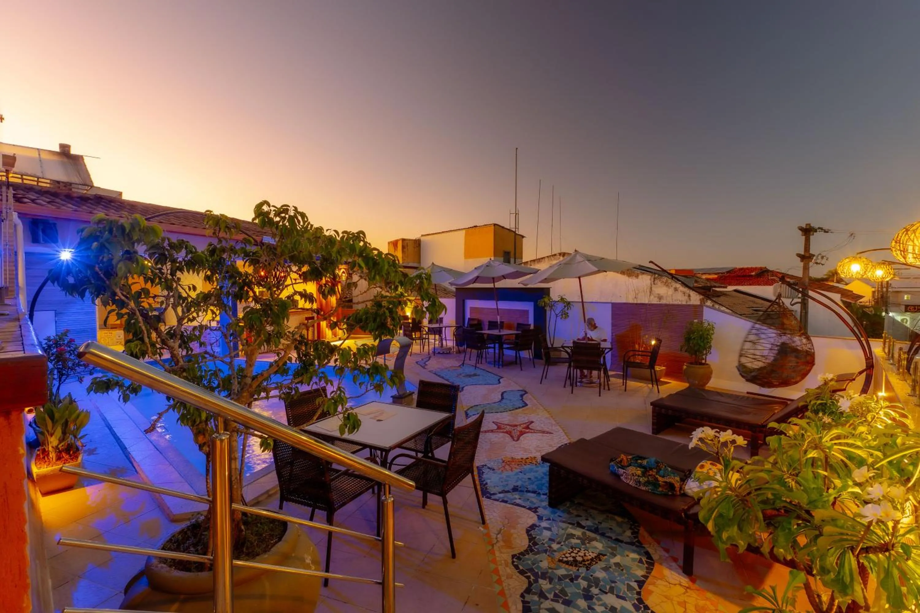 Swimming pool in Rede Andrade Terra Brasil