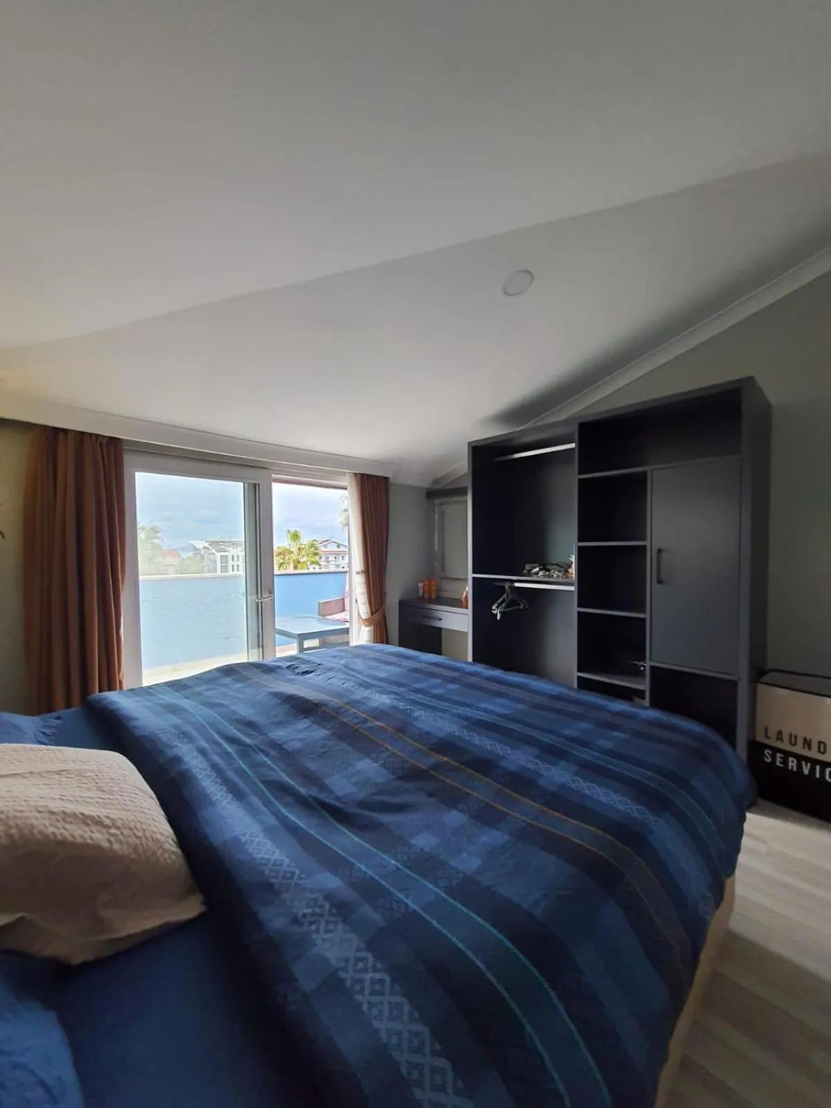 Bed in Golden Moon Hotel