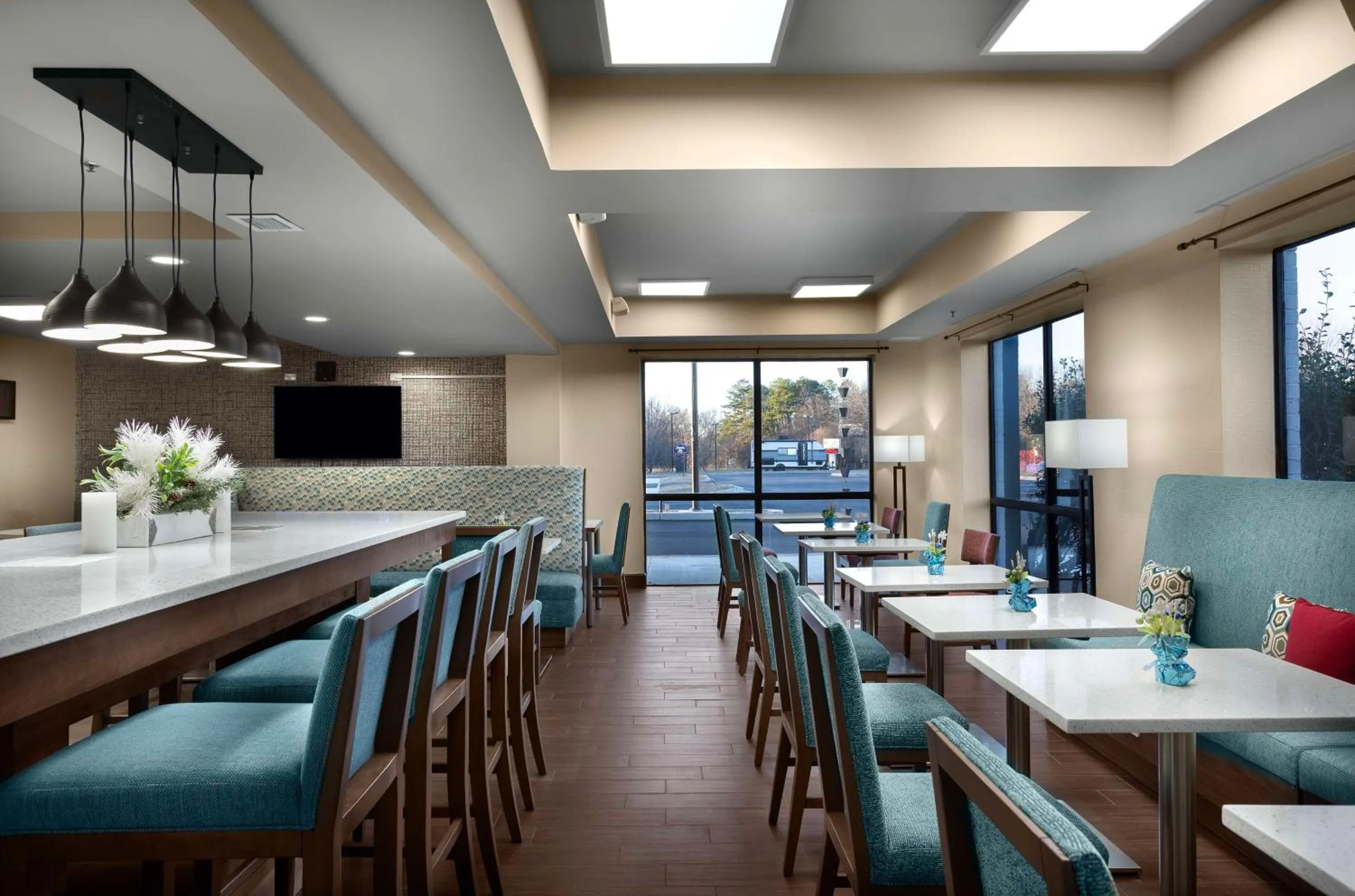 Lobby or reception in Hampton Inn Greenville/Travelers Rest