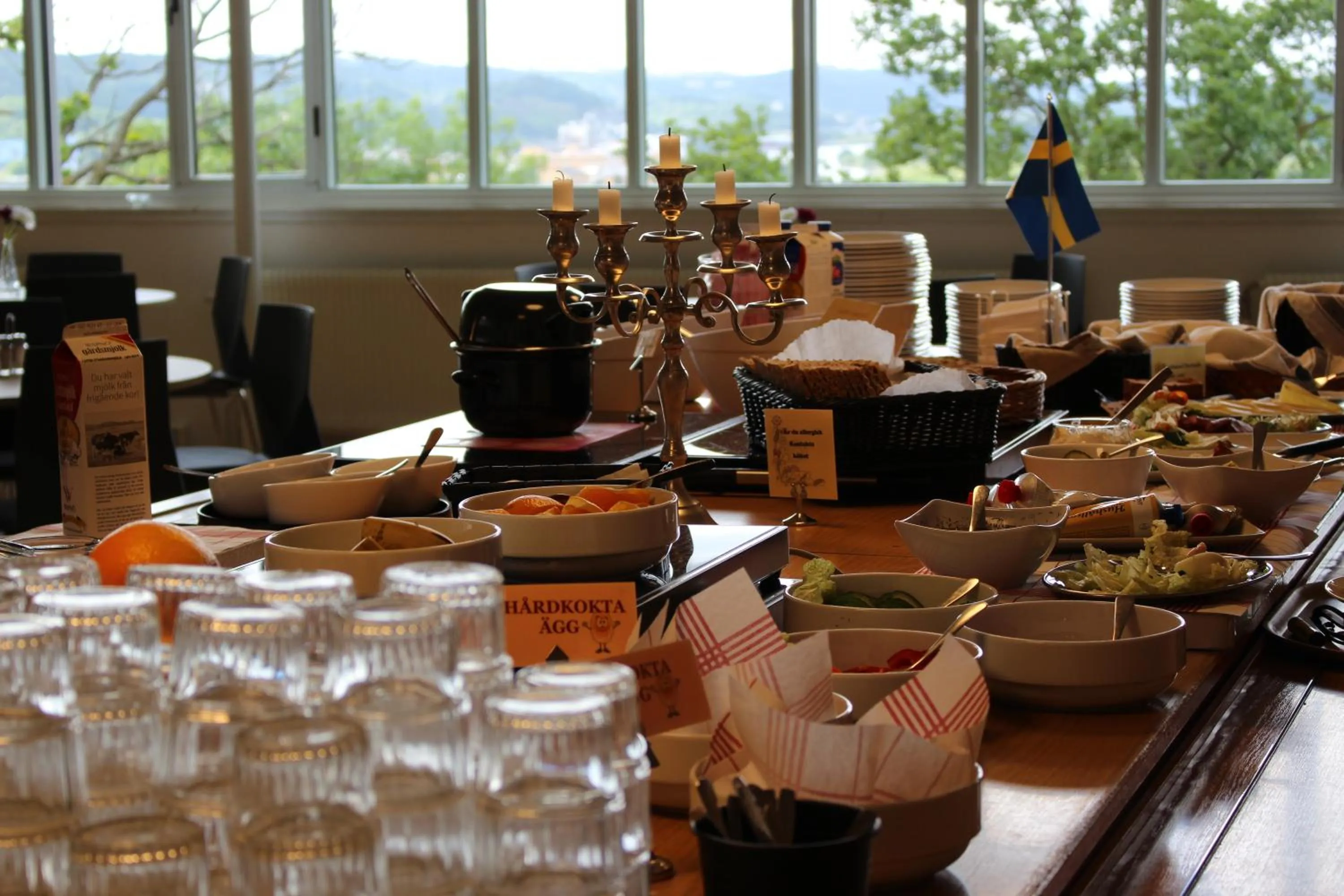 Restaurant/places to eat in Nordiska Folkhögskolan Bed and Breakfast