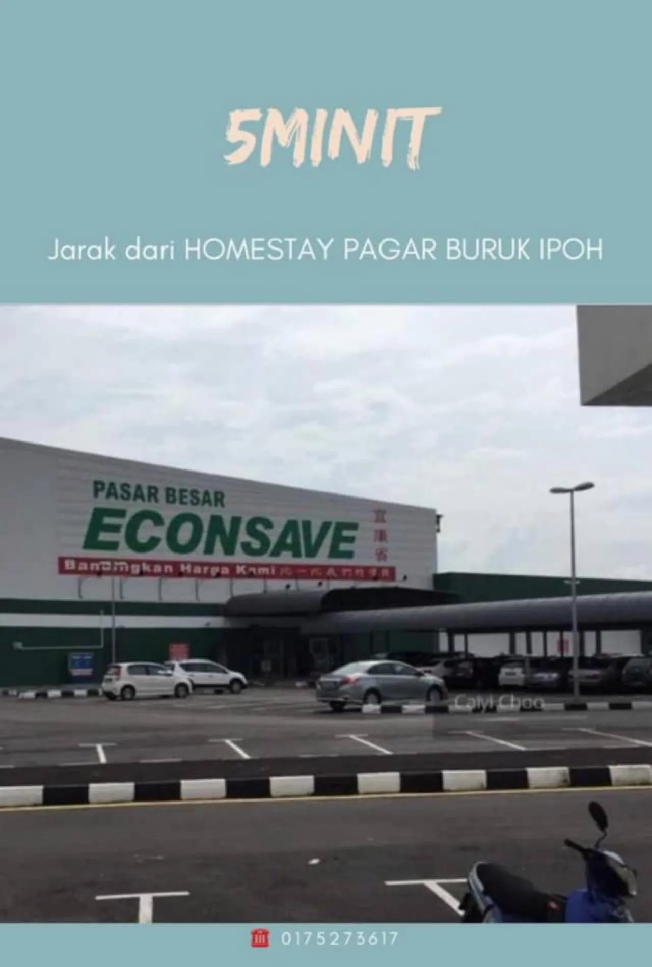 Shopping Area in Homestay Pagar Buruk Ipoh