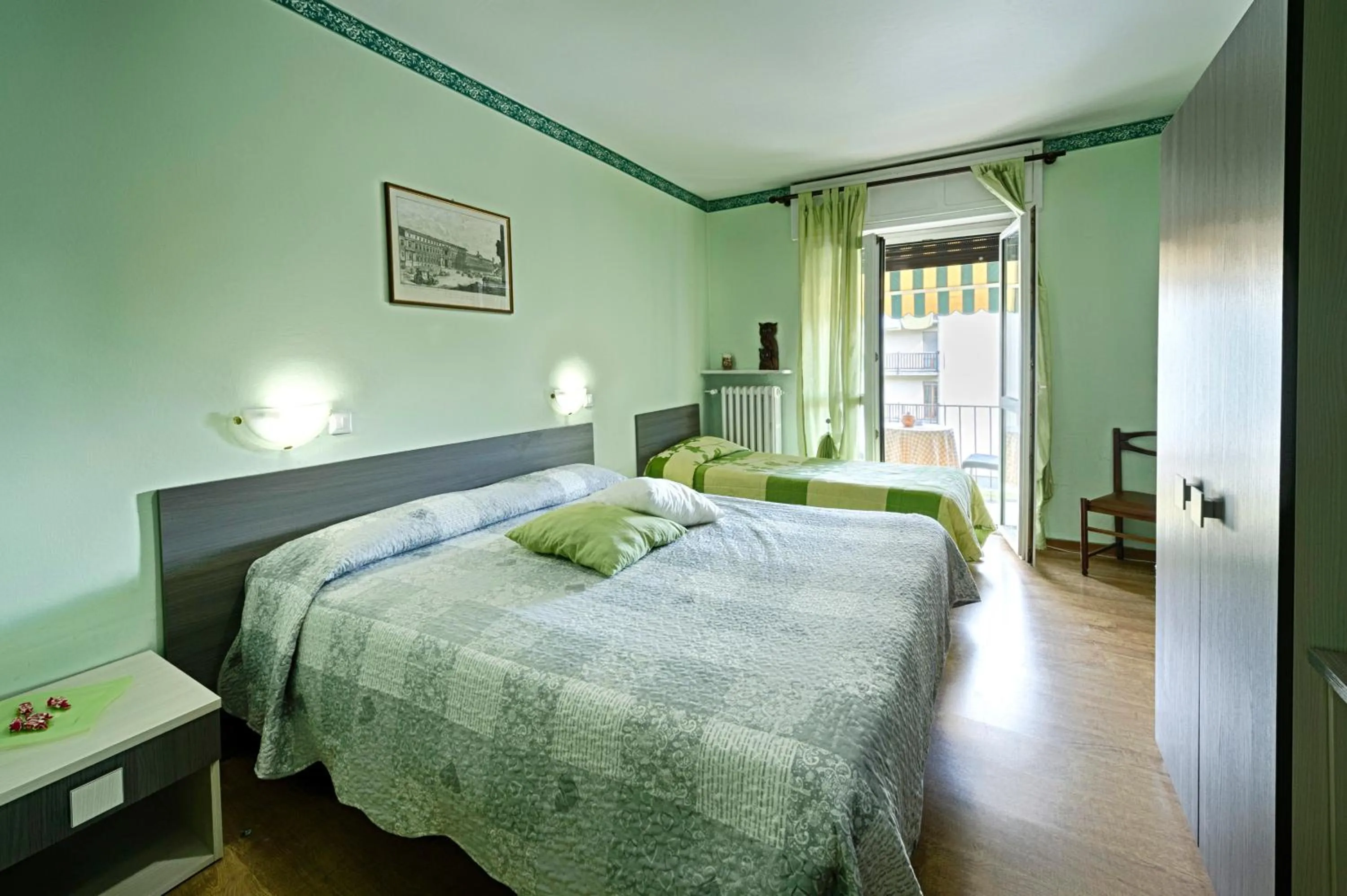 Bed in Albergo Mancuso del Voison