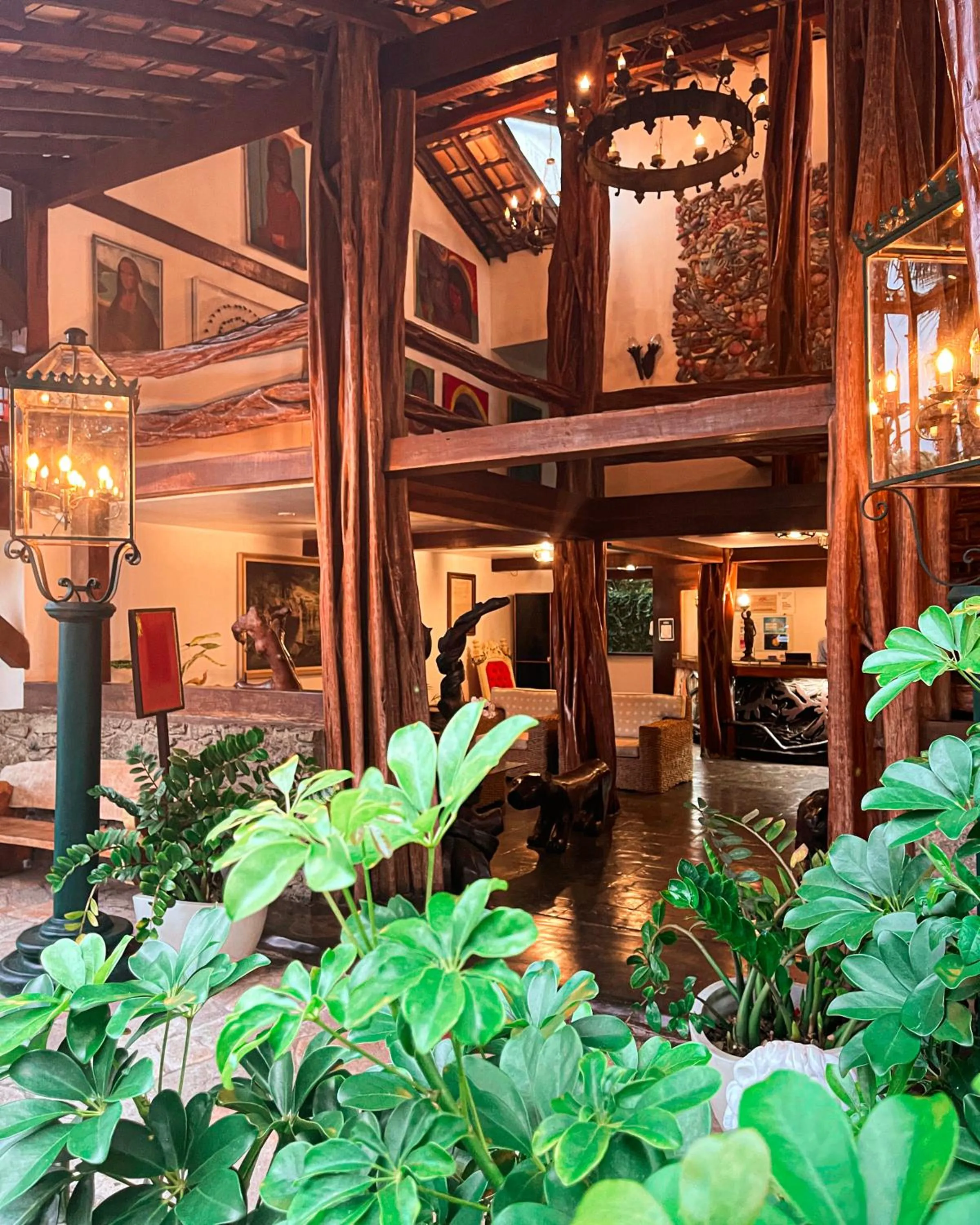 Lobby or reception in Hotel Solar do Imperador