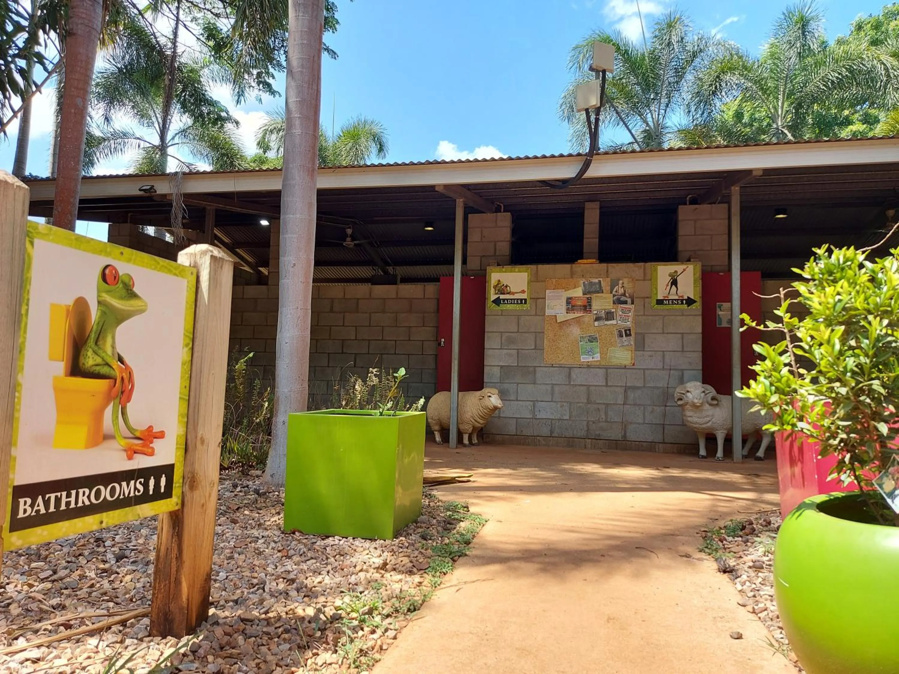Bathroom in Litchfield Tourist Park