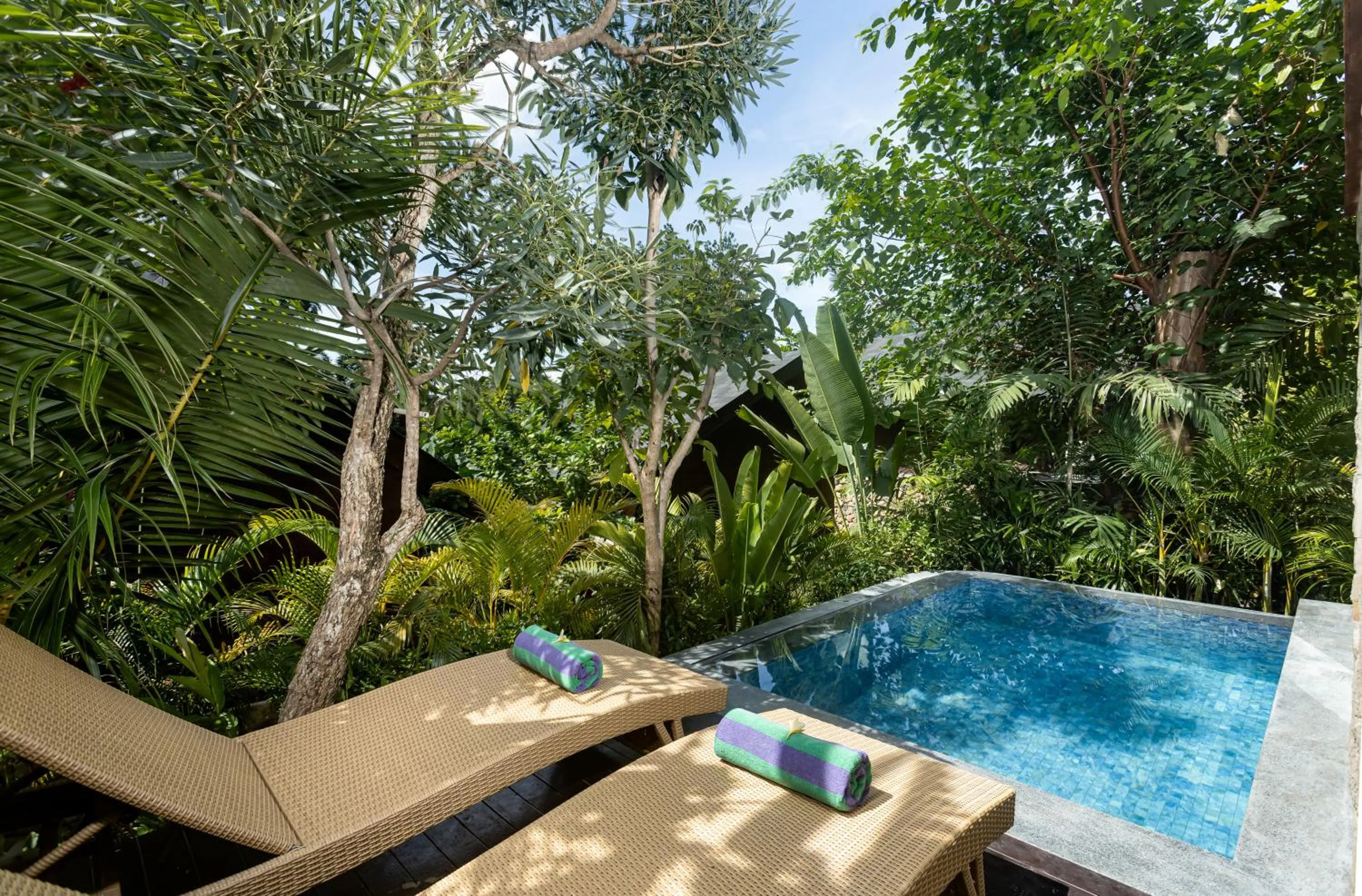 Swimming pool in Candy Villa by GenuineHost