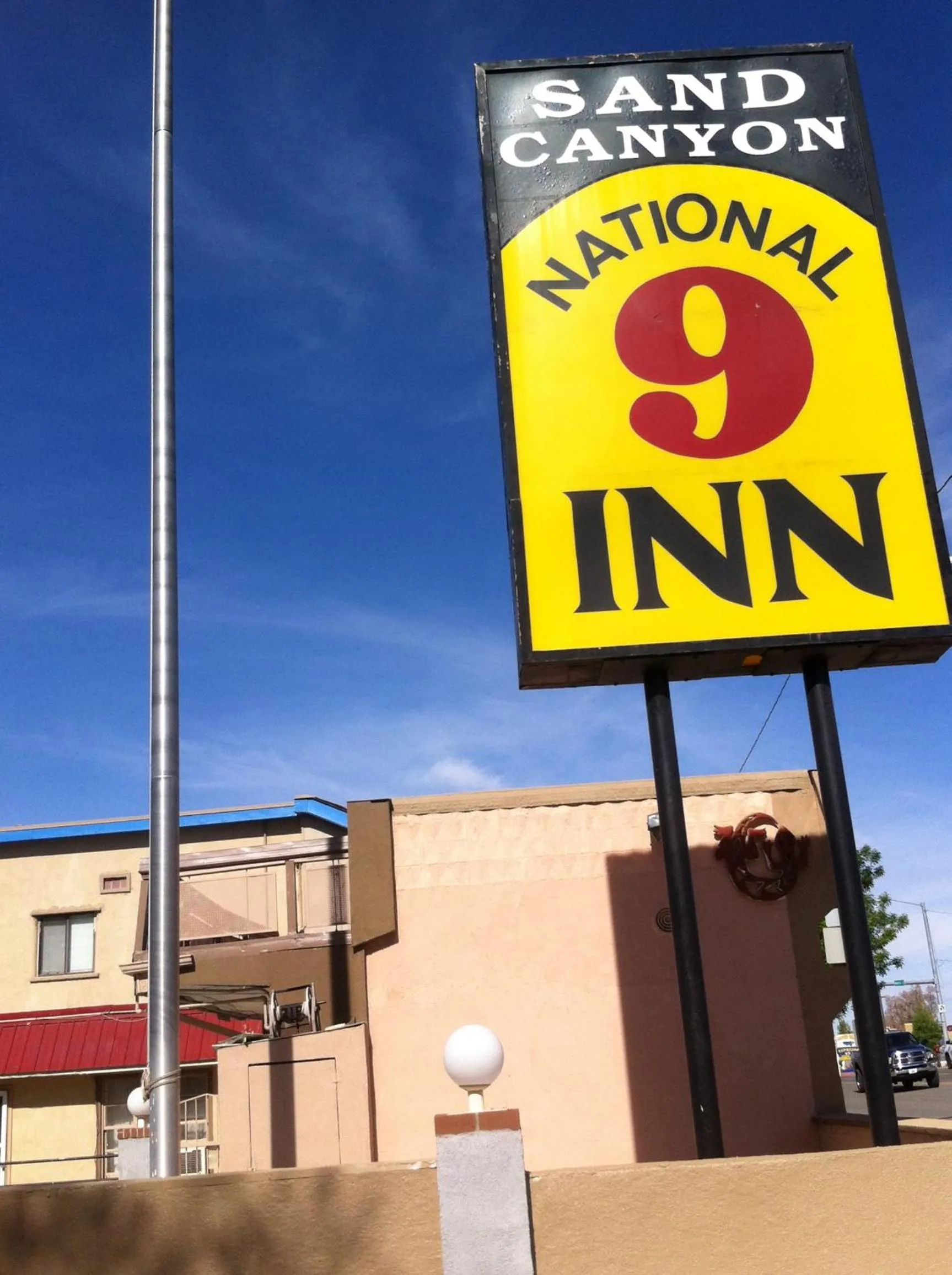 Property building in National 9 Inn Sand Canyon