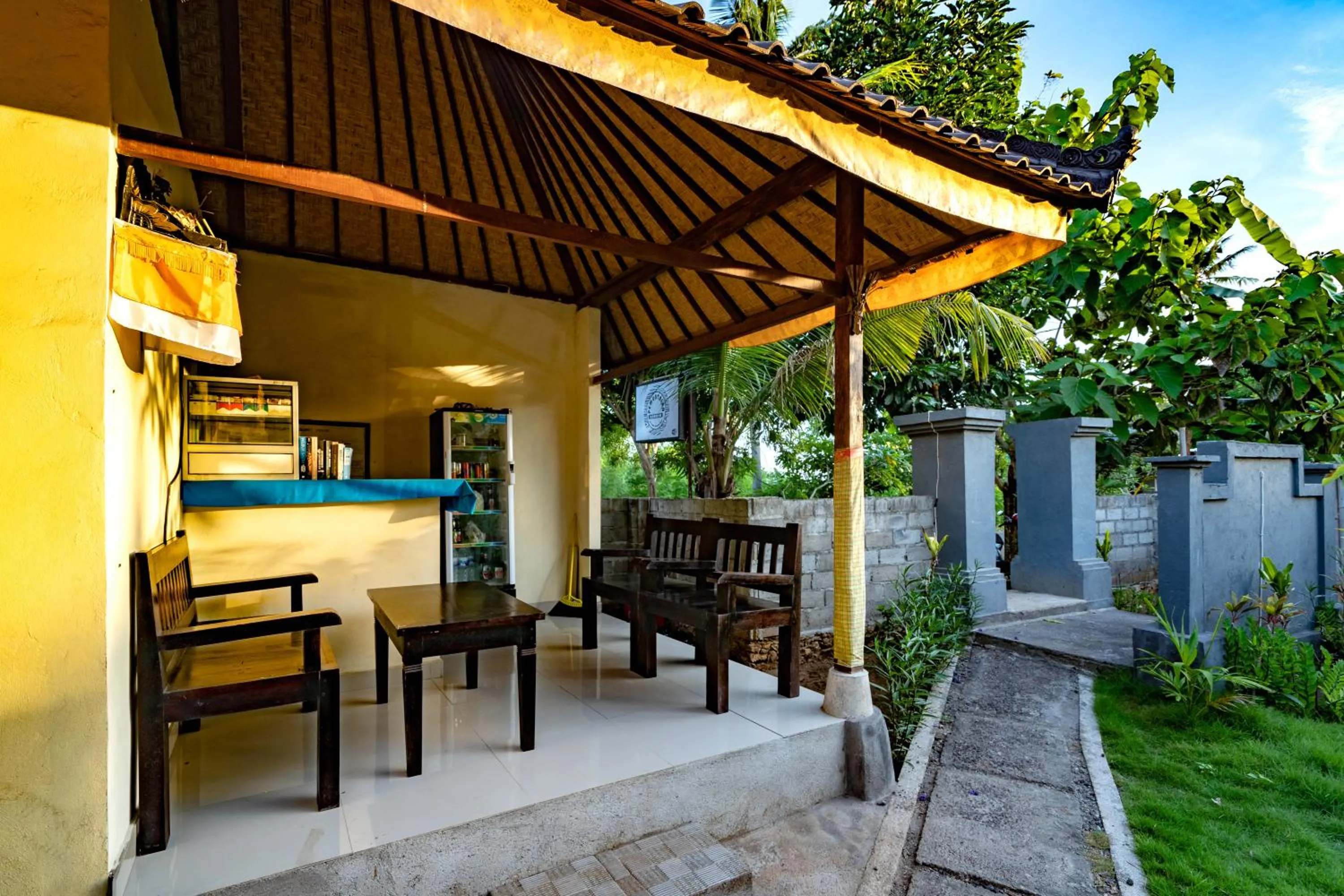 Lobby or reception in Pemuntalan Guesthouse