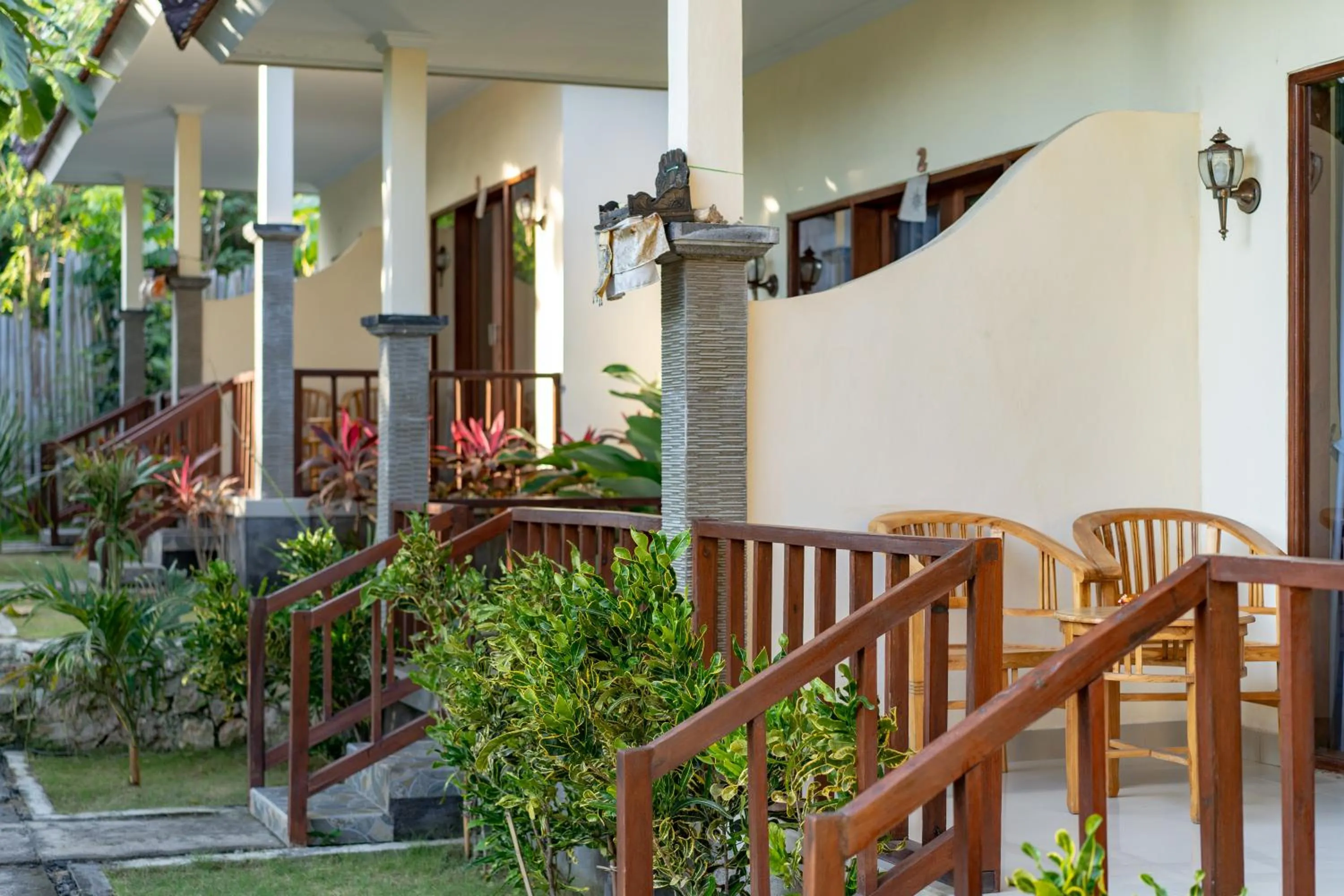 Facade/entrance in Pemuntalan Guesthouse