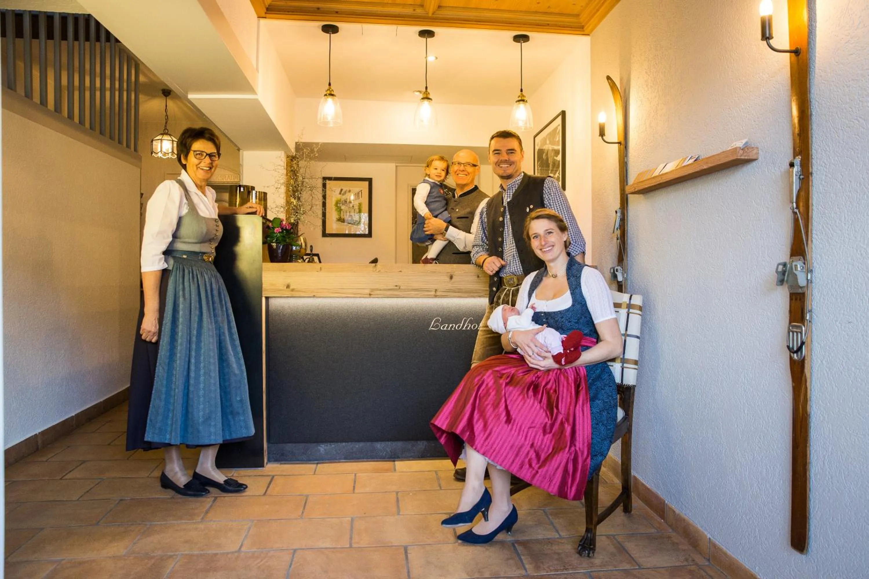 Family in Anderschitz Landhotel