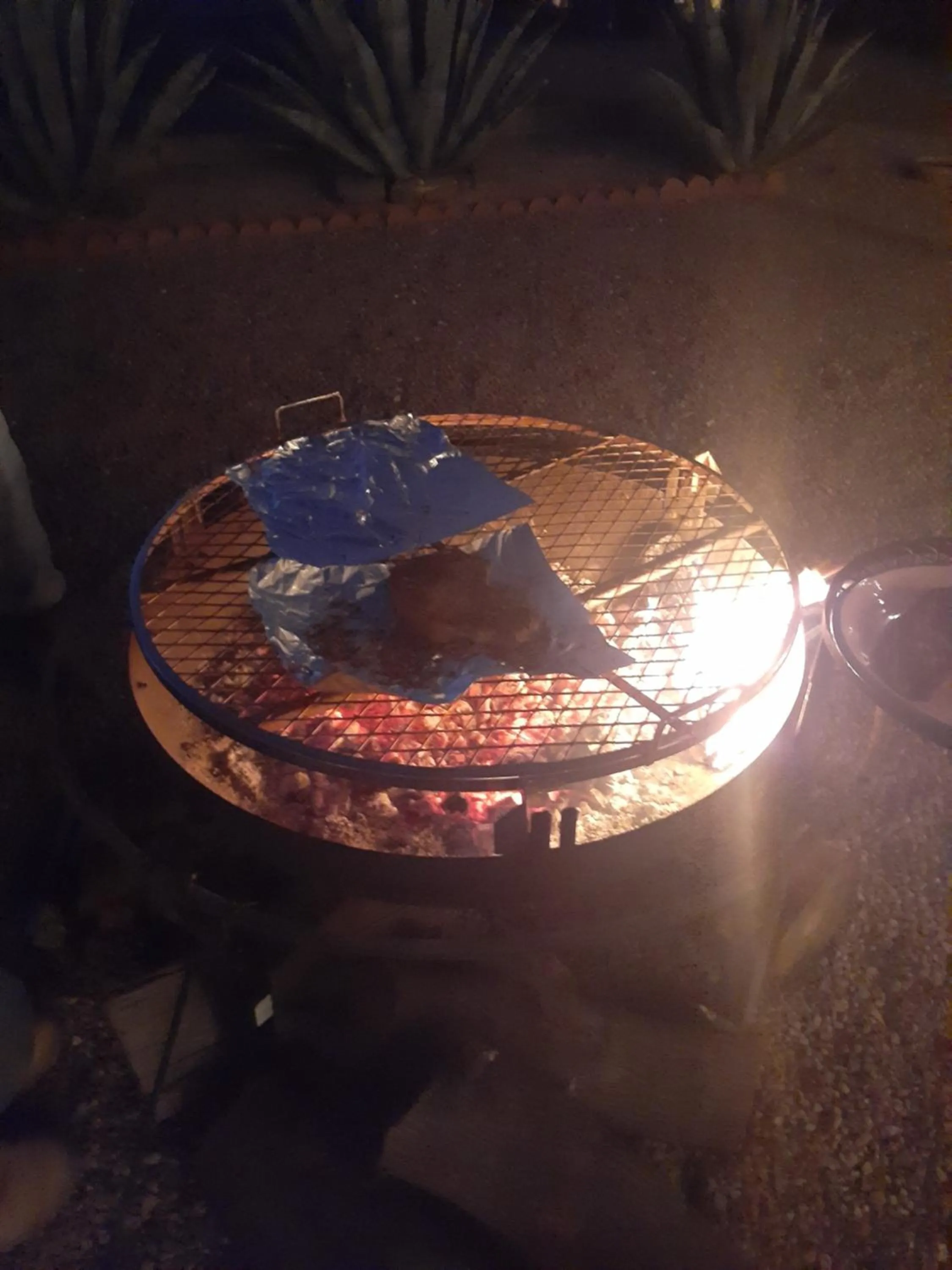 BBQ facilities in Stagecoach Suites