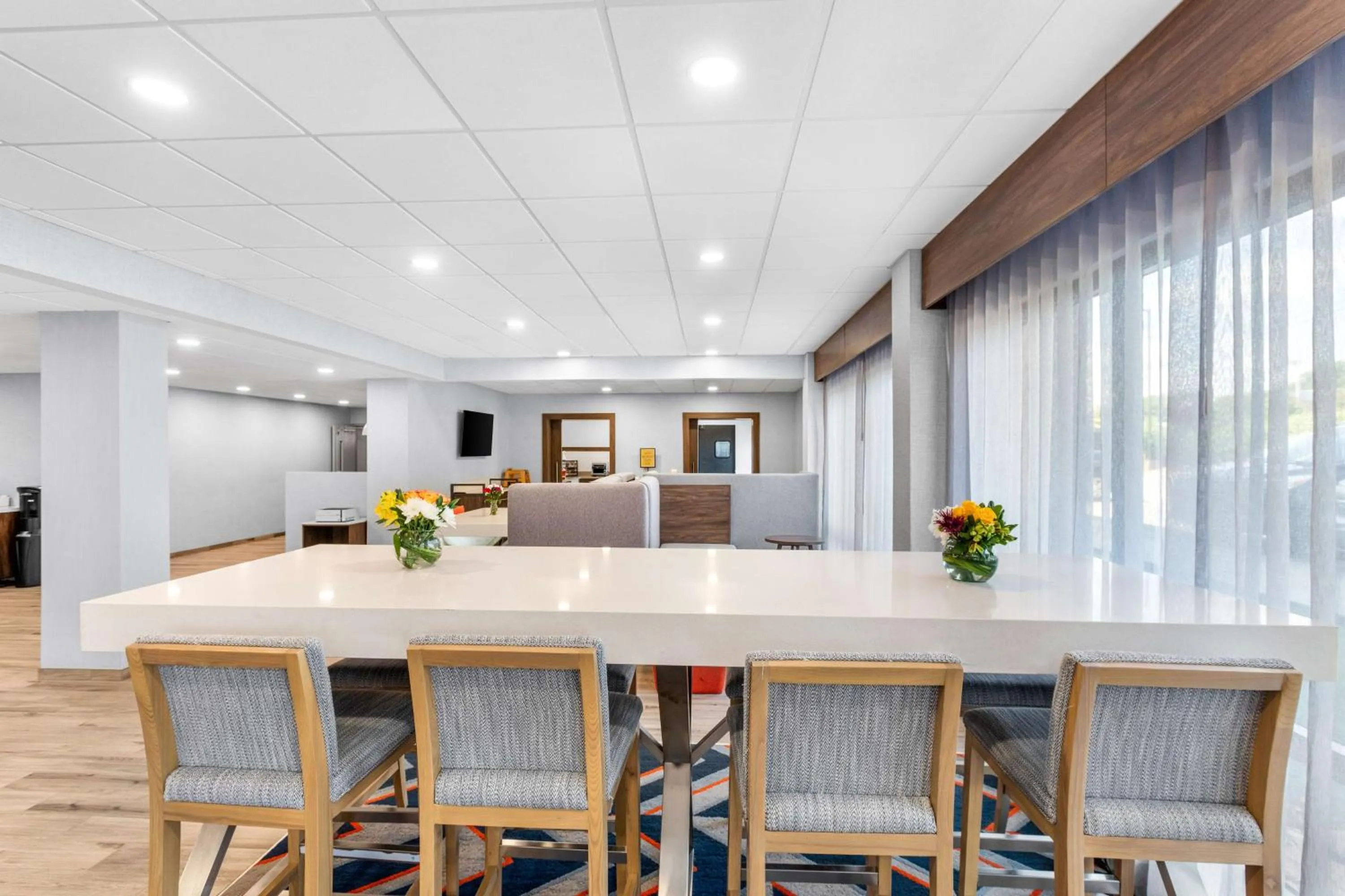 Breakfast in Hampton Inn Knoxville-Airport