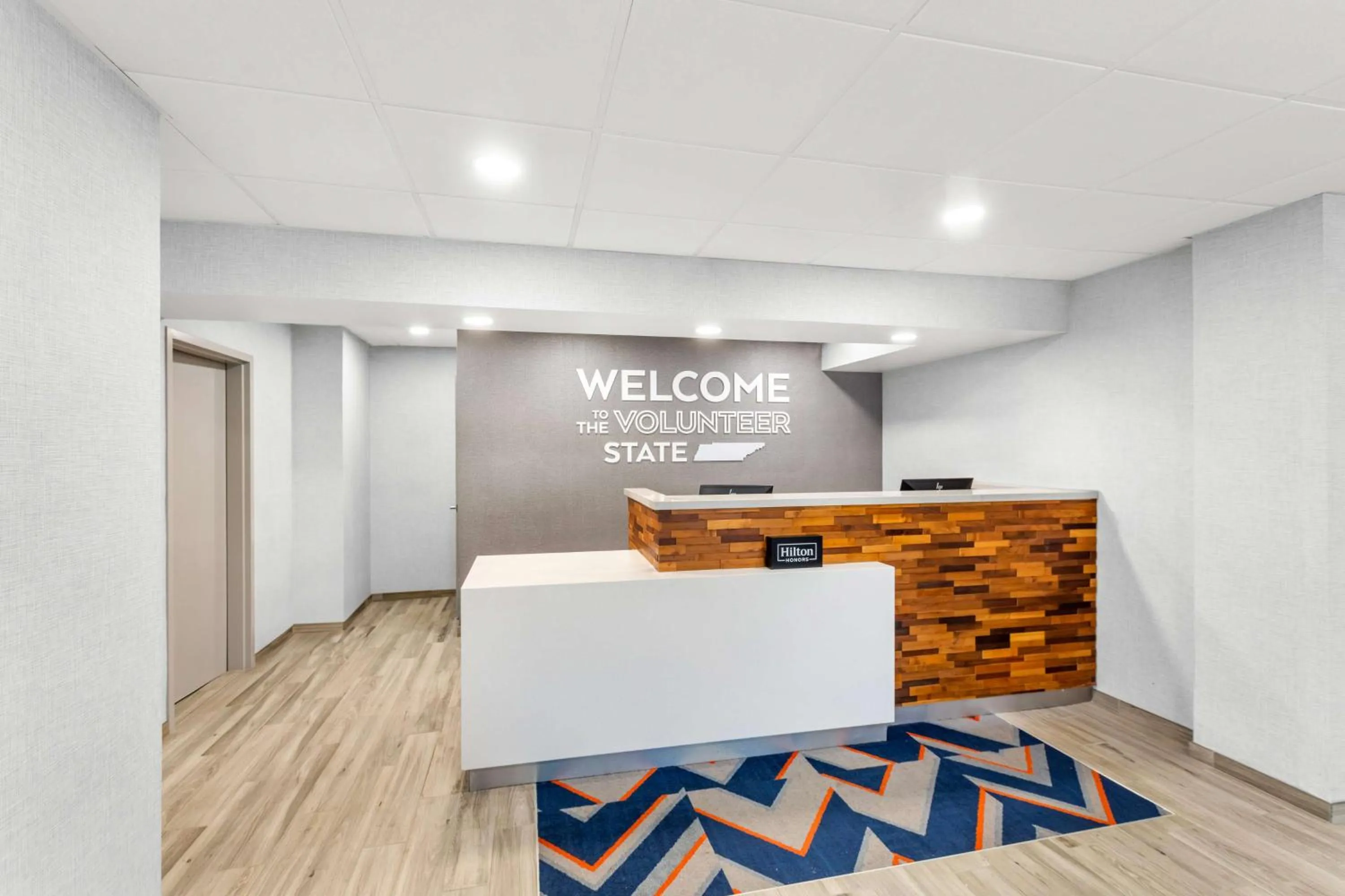 Lobby or reception in Hampton Inn Knoxville-Airport