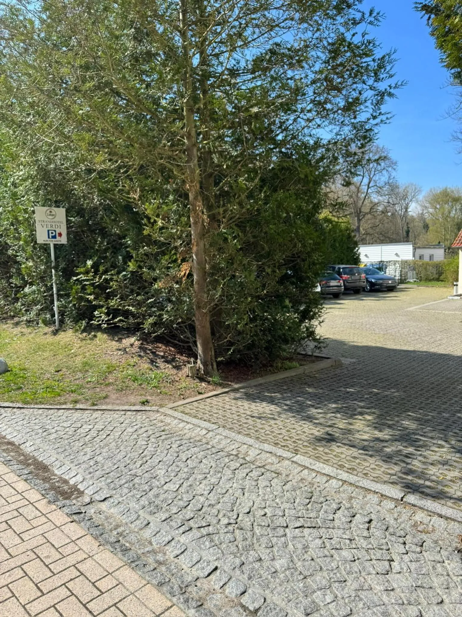 Parking in Strandresidenz Villa Verdi