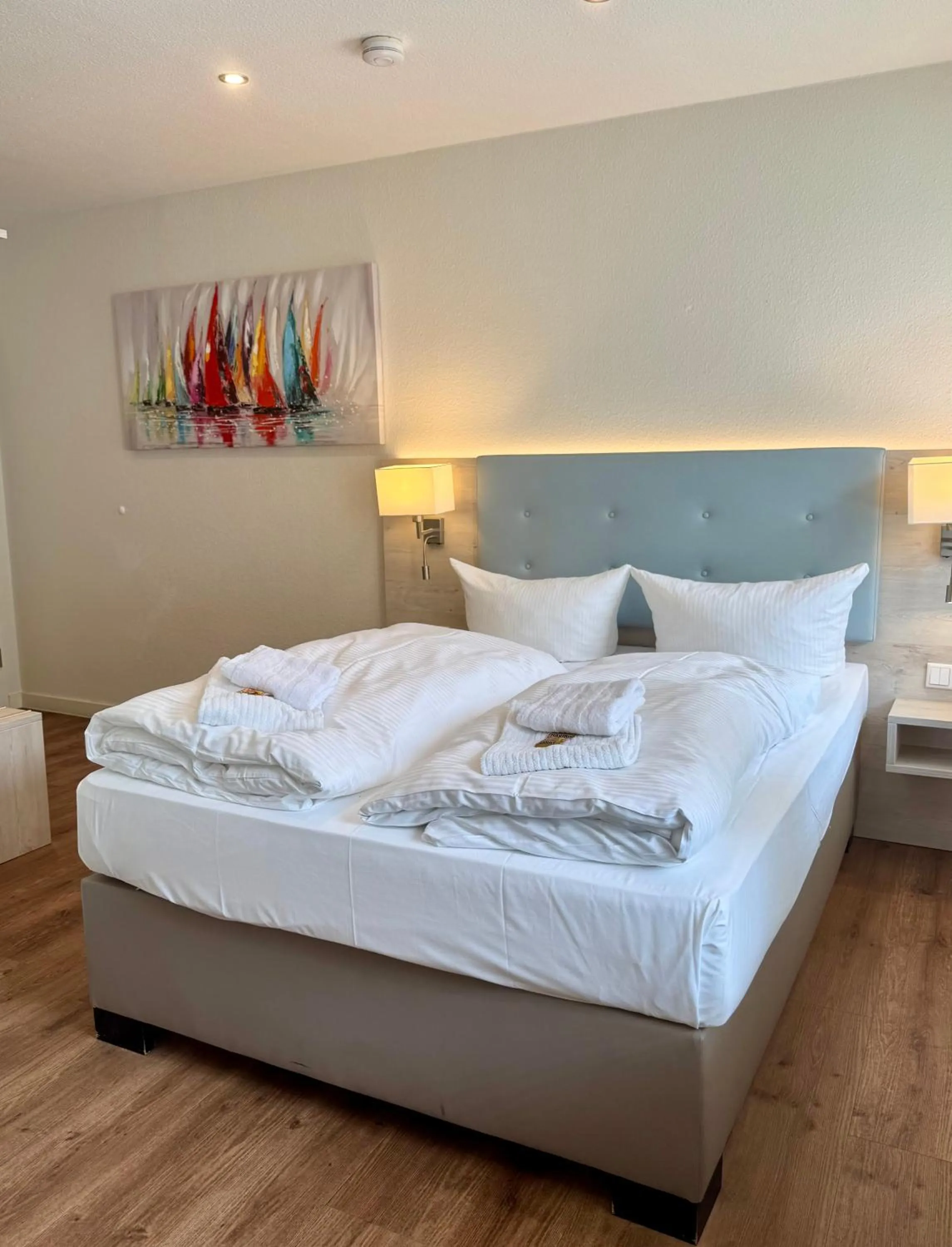 Bed in Strandresidenz Villa Verdi