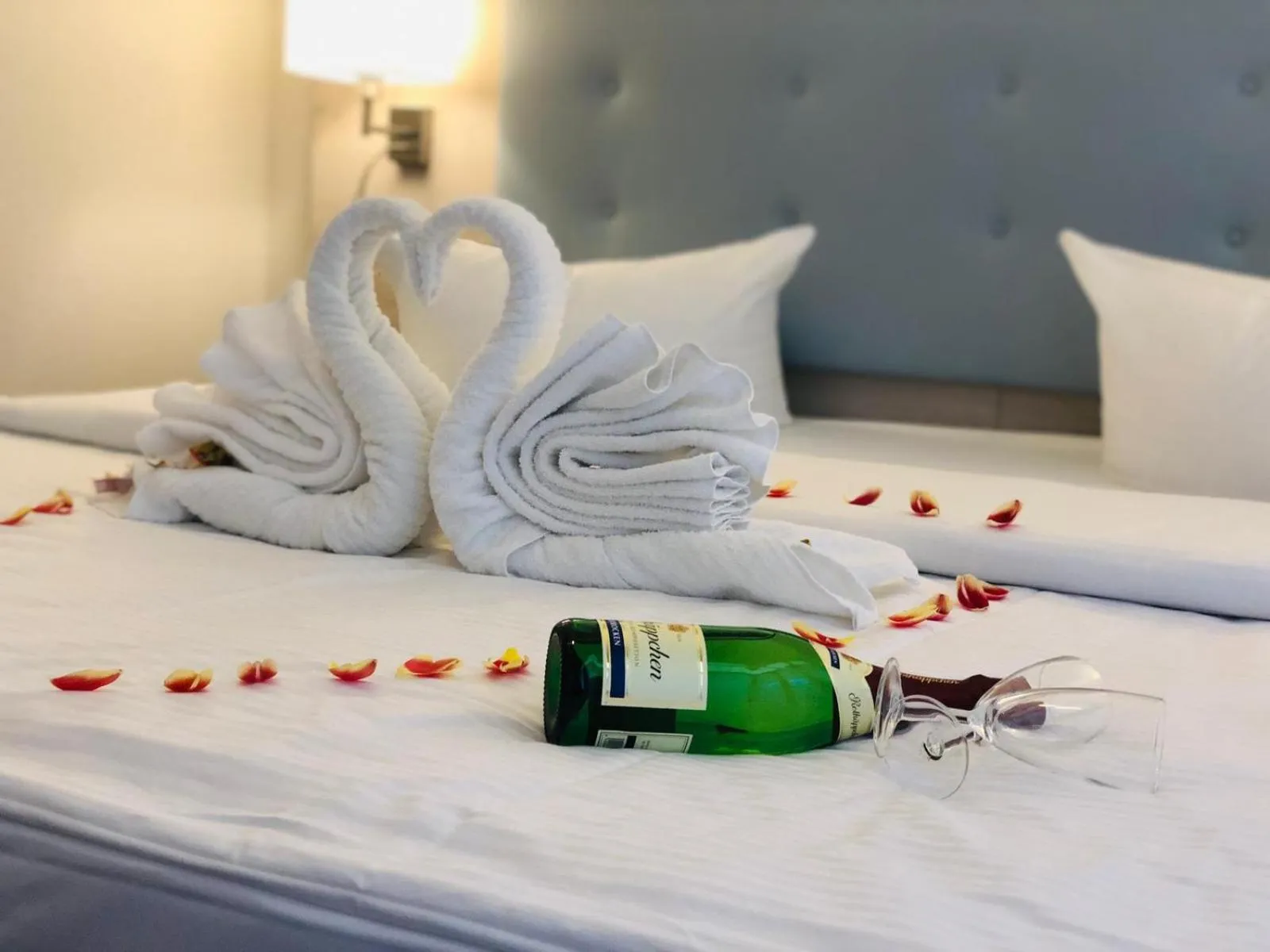 Bedroom, Bed in Strandresidenz Villa Verdi