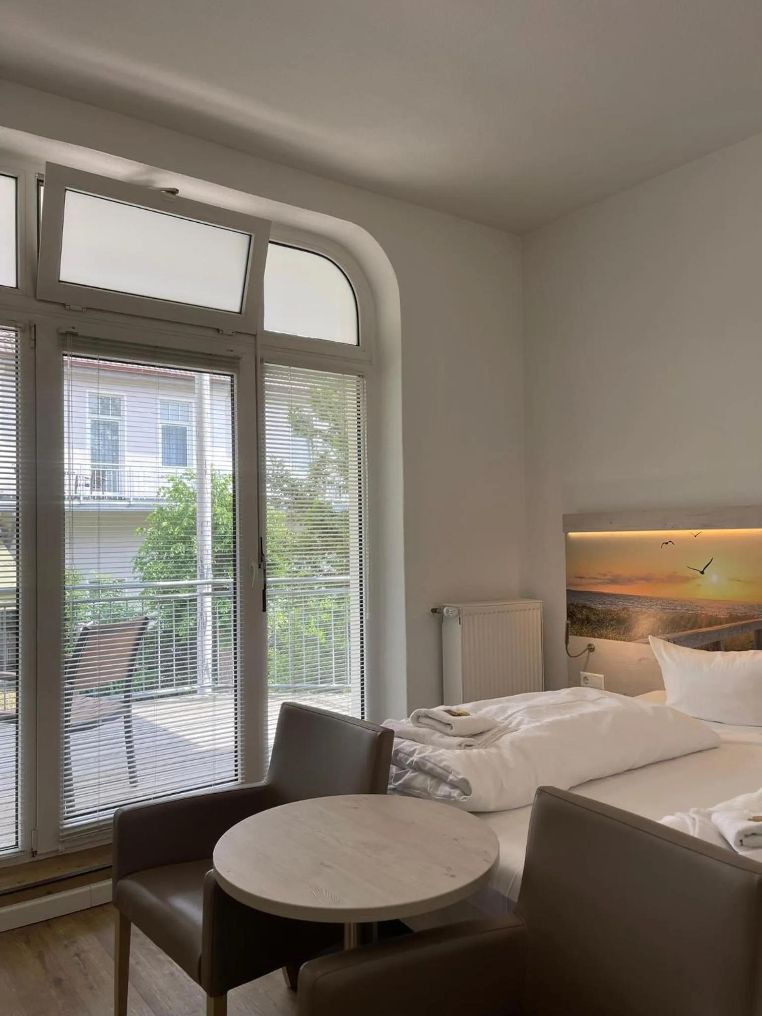 Bed in Strandresidenz Villa Verdi