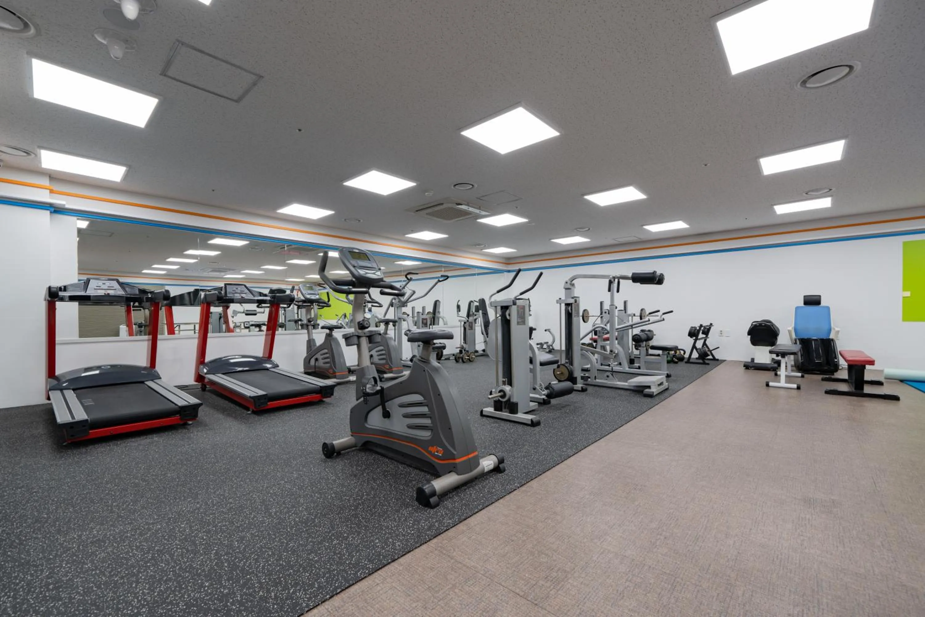 Fitness centre/facilities in Hotel Stayon