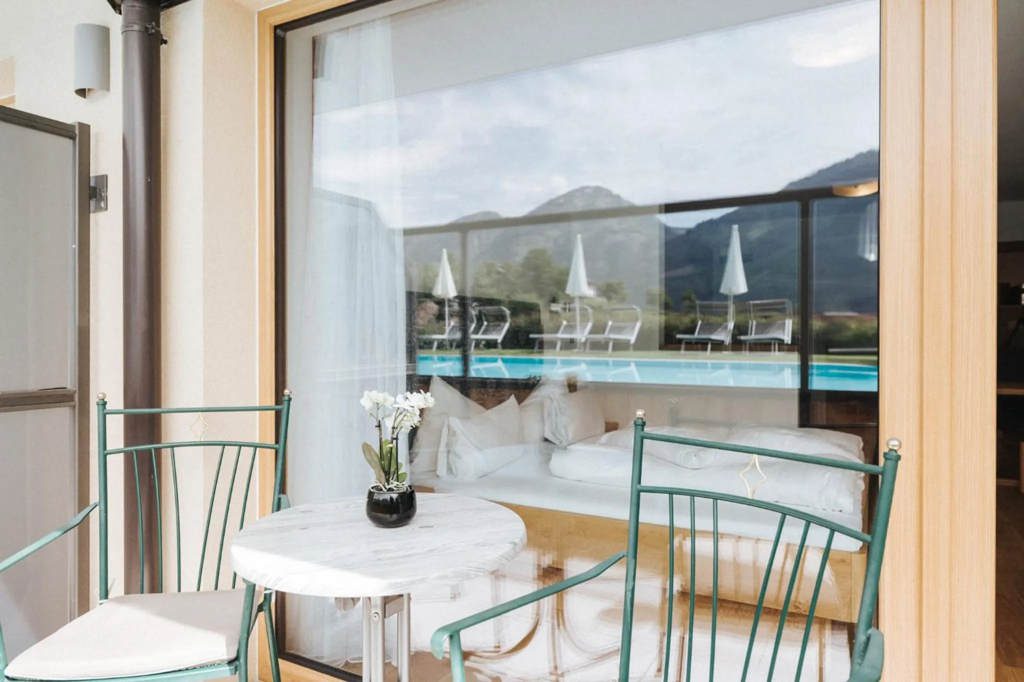 Mountain view in Hotel Silberfux