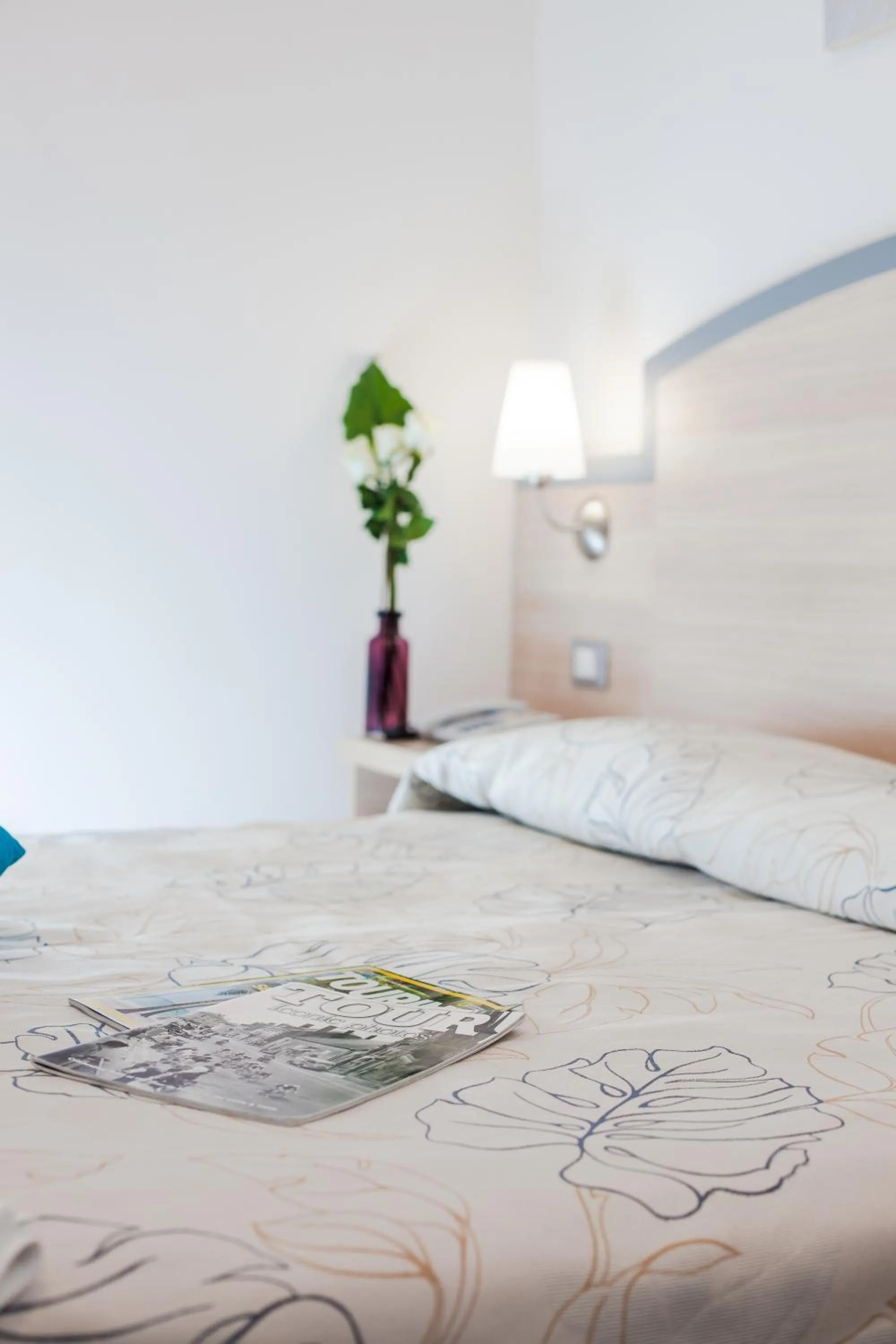 Bed in Hotel Beau Soleil