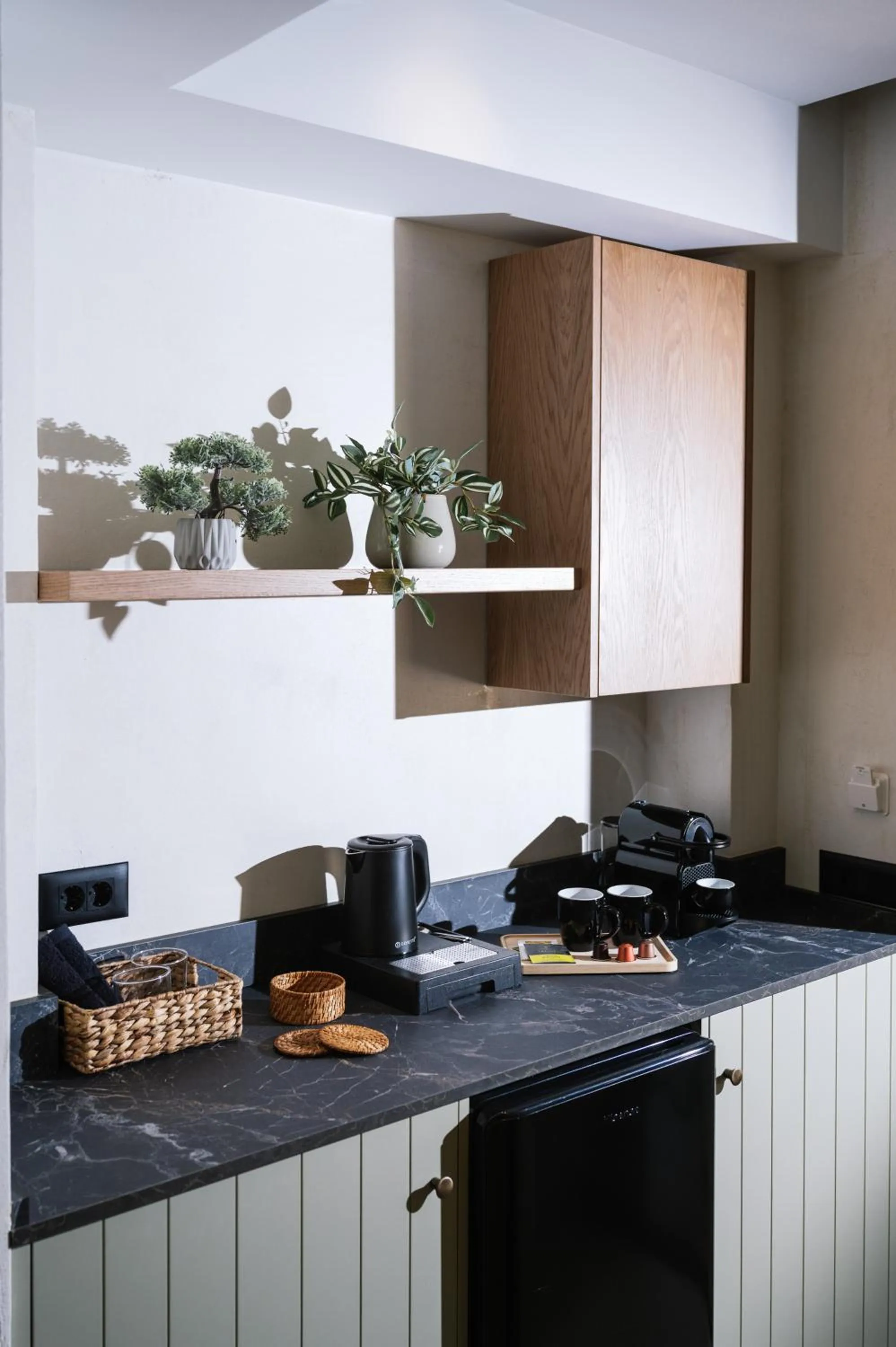 Kitchen or kitchenette in Idi Hotel