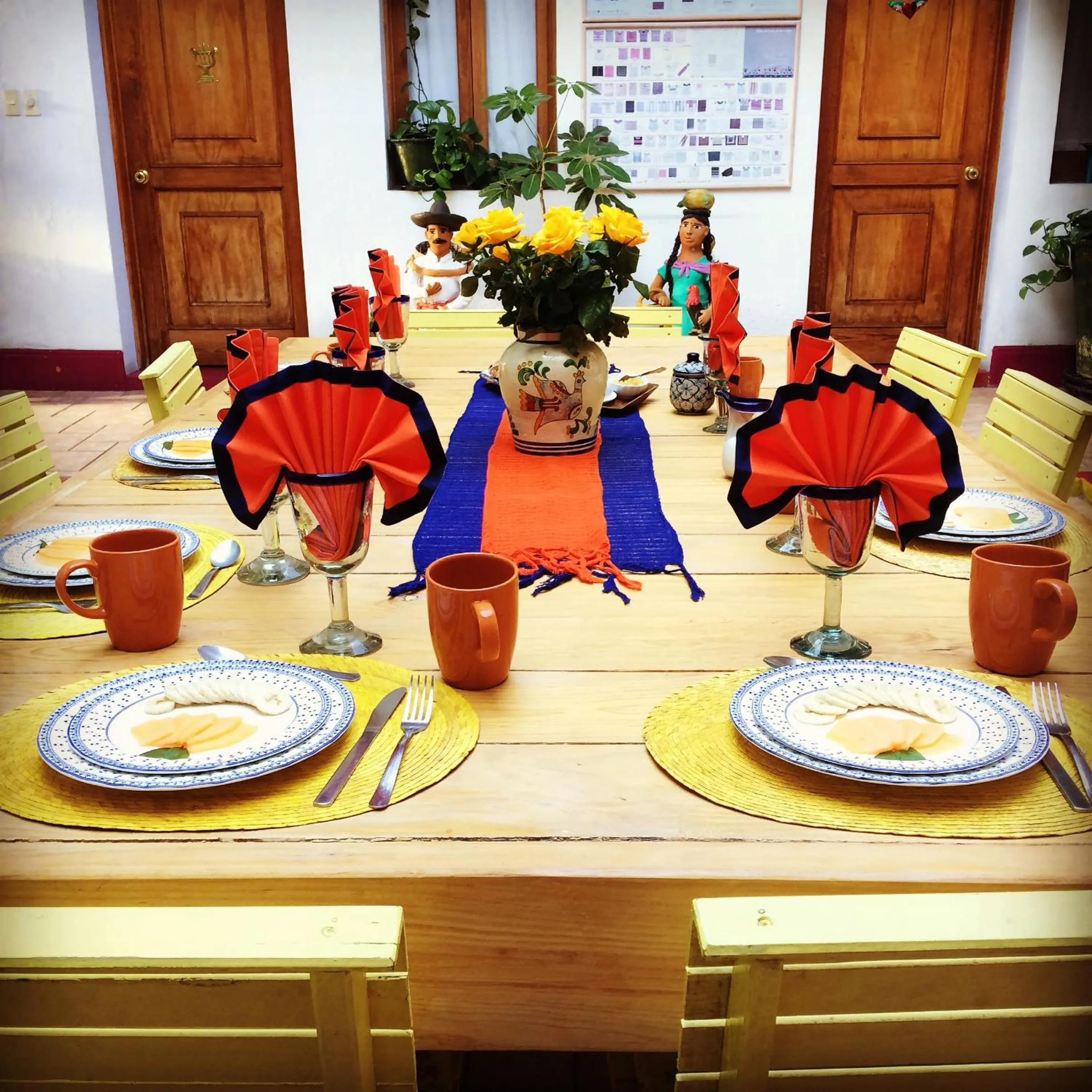 Food and drinks in El Diablo y la Sandia B&B