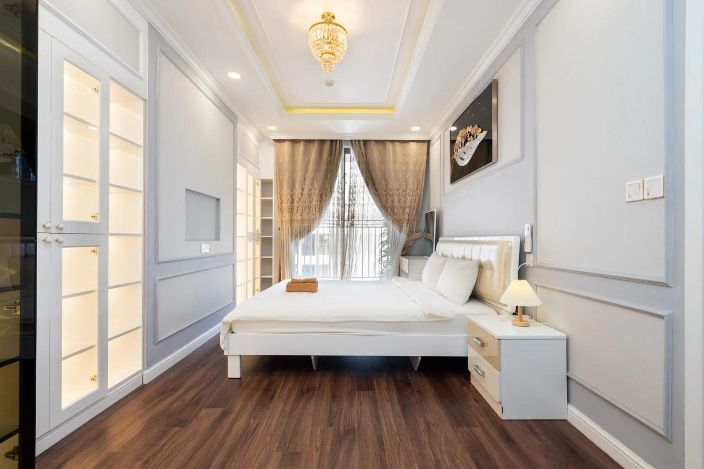 Bed in TeeUp Home - Infinity Pool Signature