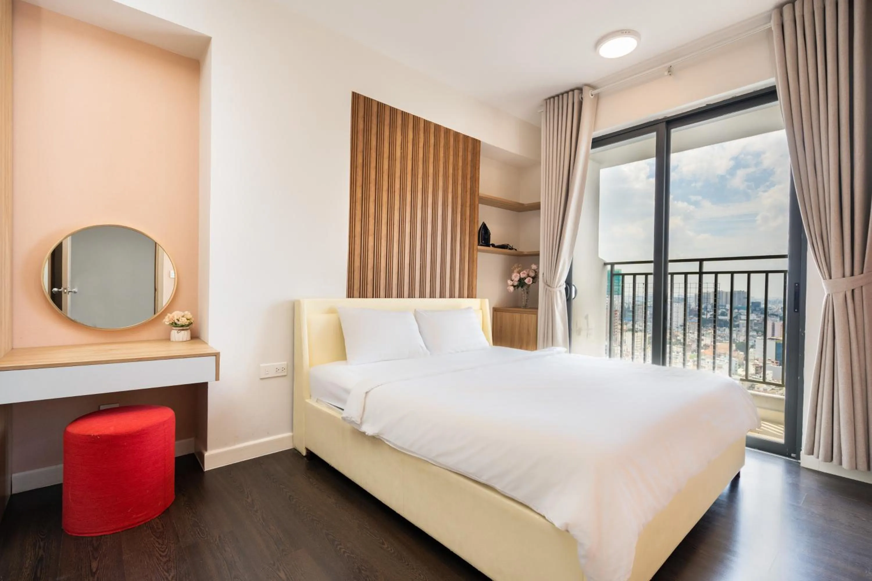 Bed in TeeUp Home - Infinity Pool Signature