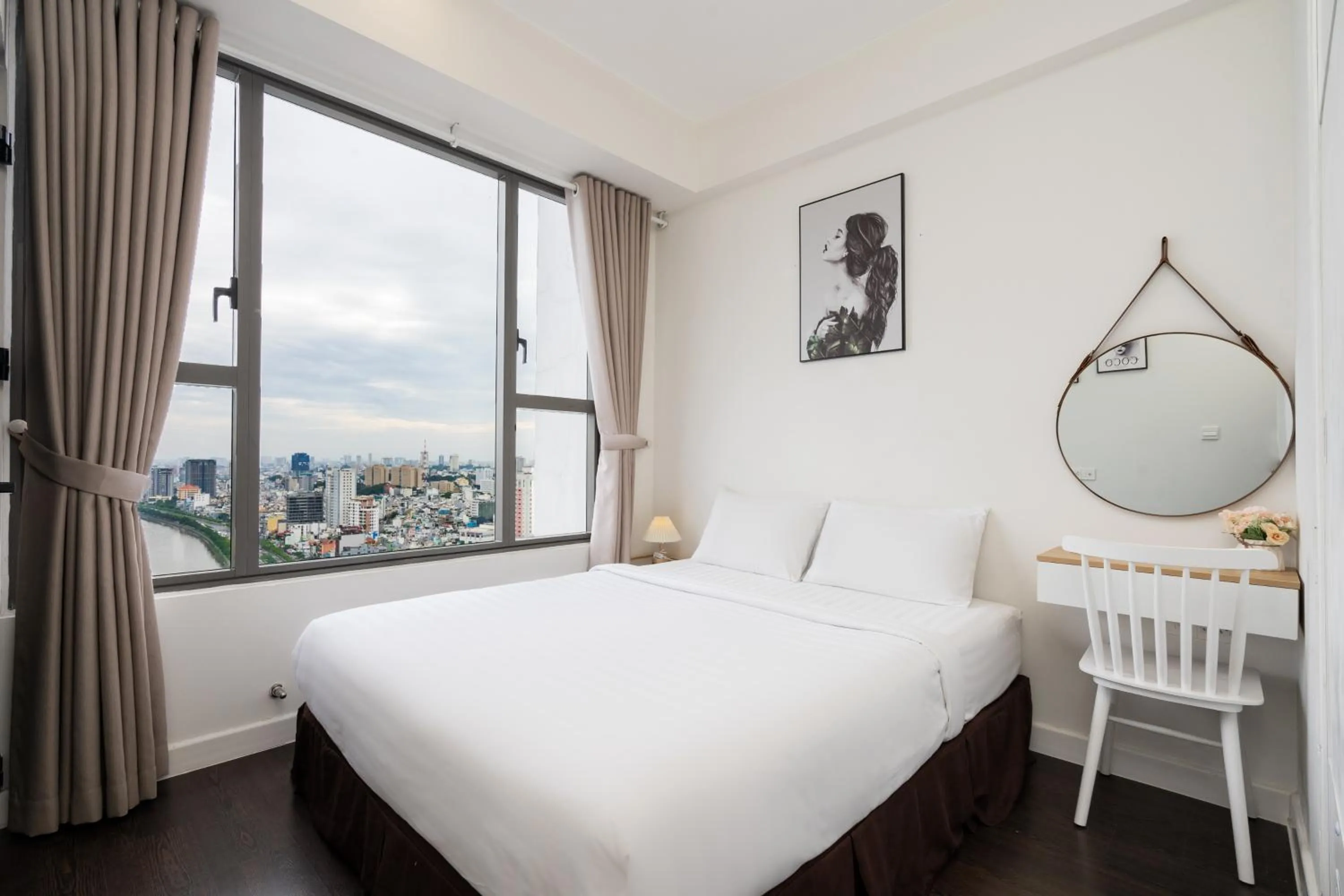 Bed in TeeUp Home - Infinity Pool Signature