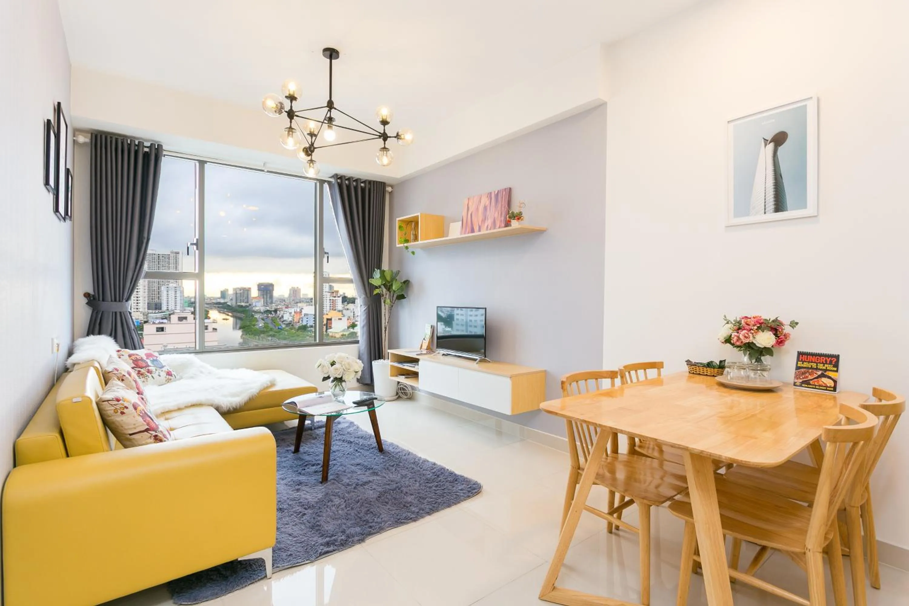 Living room in TeeUp Home - Infinity Pool Signature