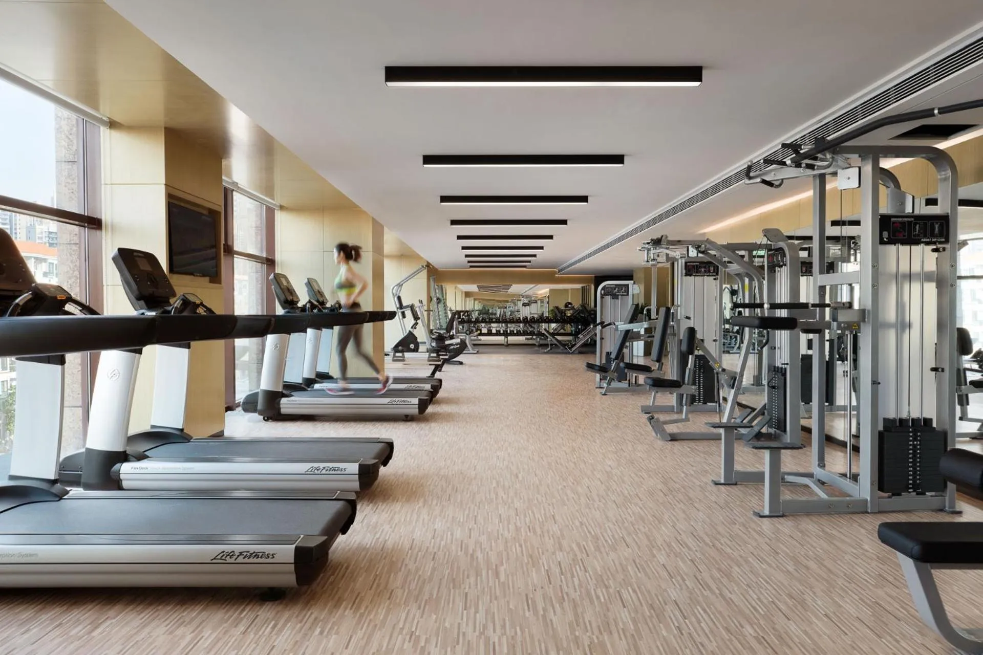 Fitness centre/facilities in Courtyard by Marriott Shunde Longjiang