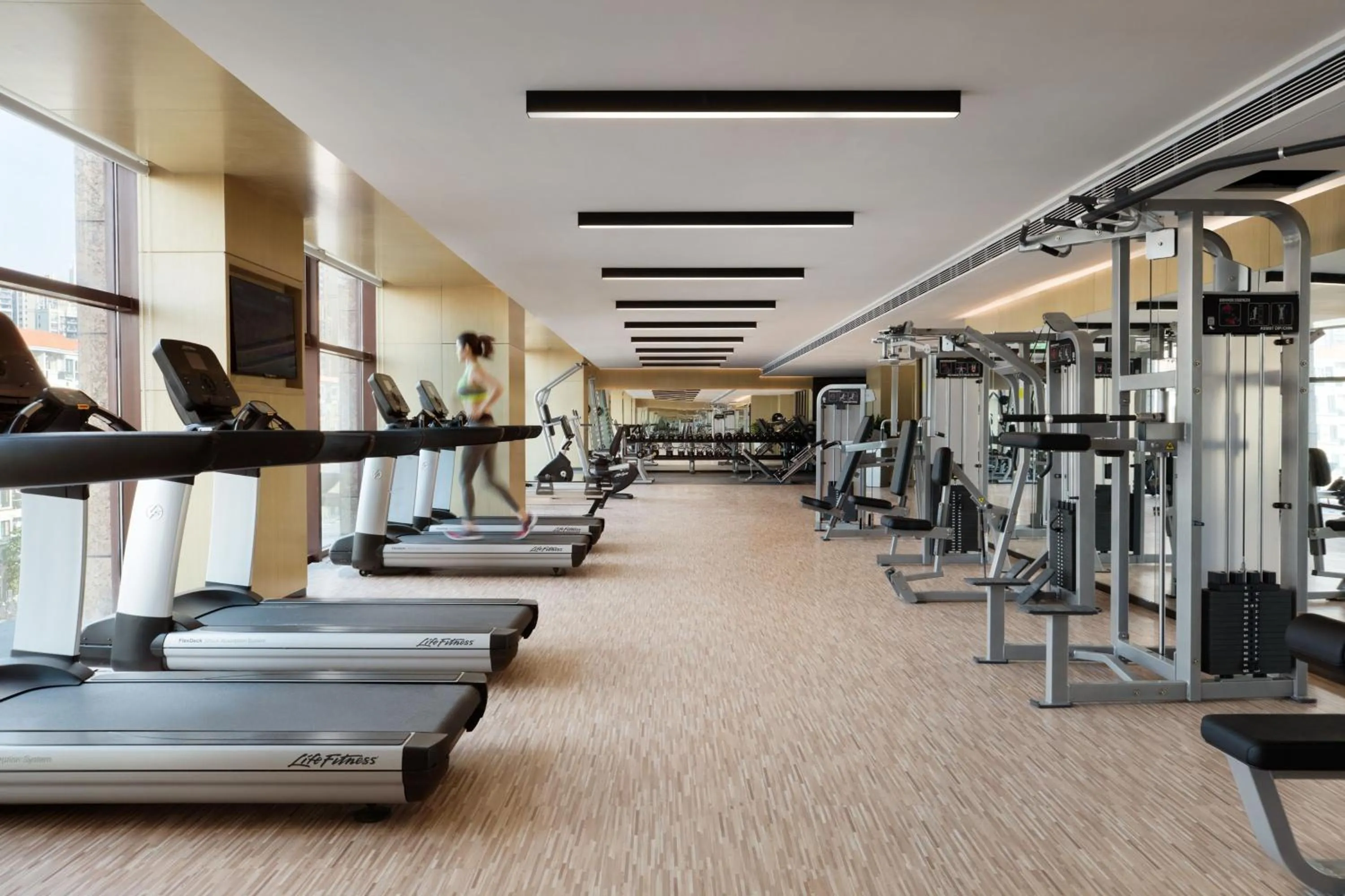 Fitness centre/facilities in Courtyard by Marriott Shunde Longjiang