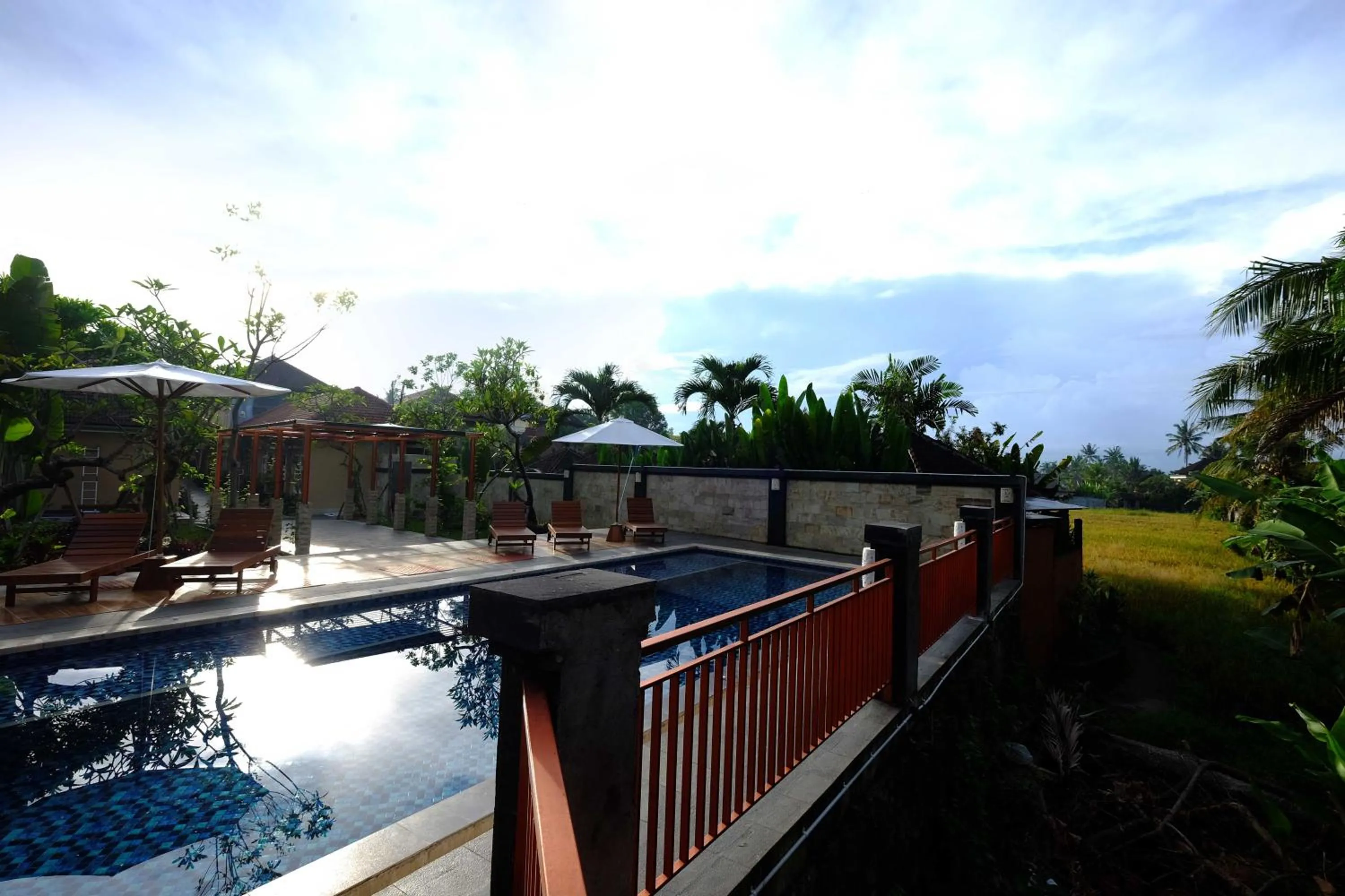 Swimming pool in Sari Villa Ubud